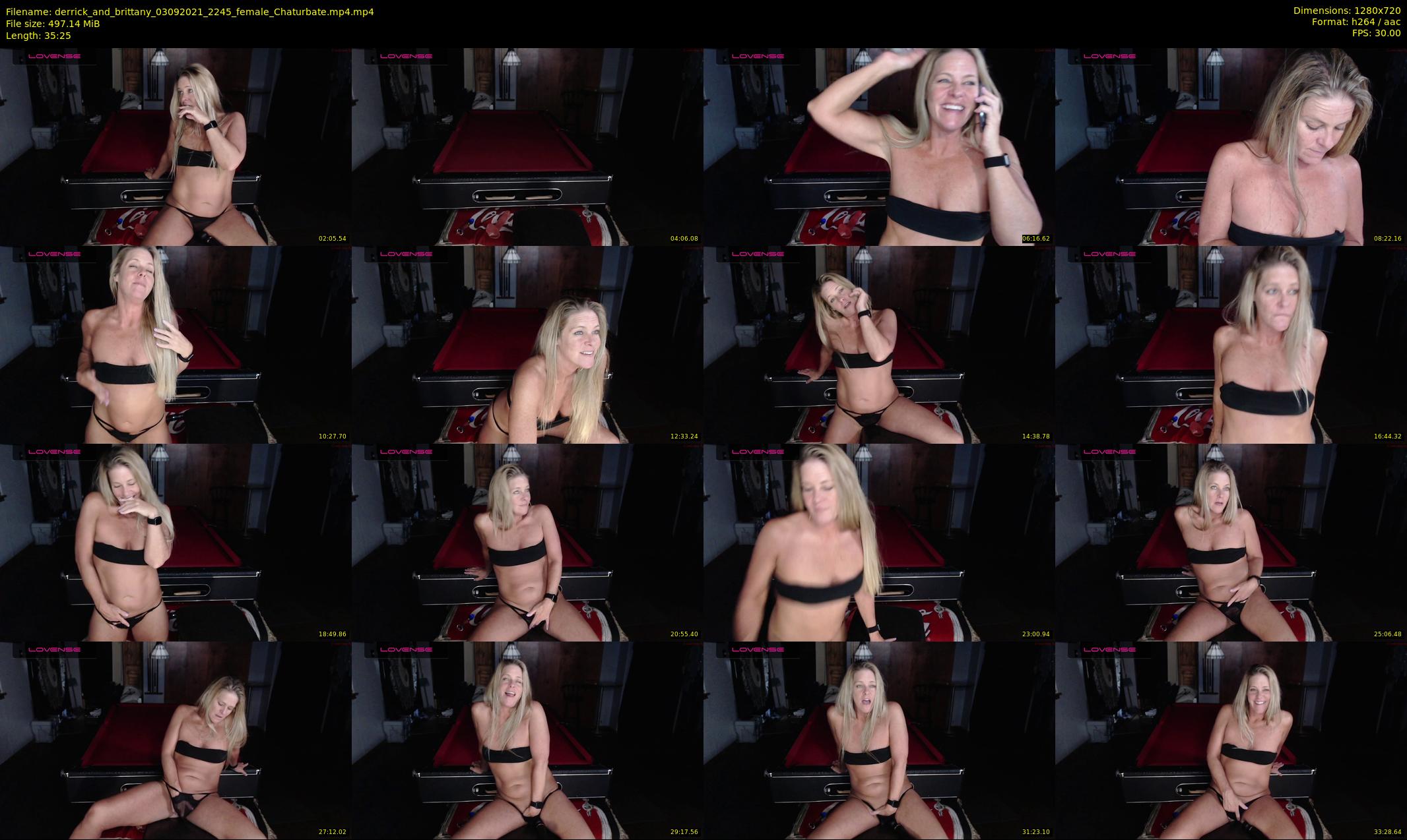 derrick_and_brittany — 36 minute Chaturbate couple cam show recording, 720p, Sep 3, 2021