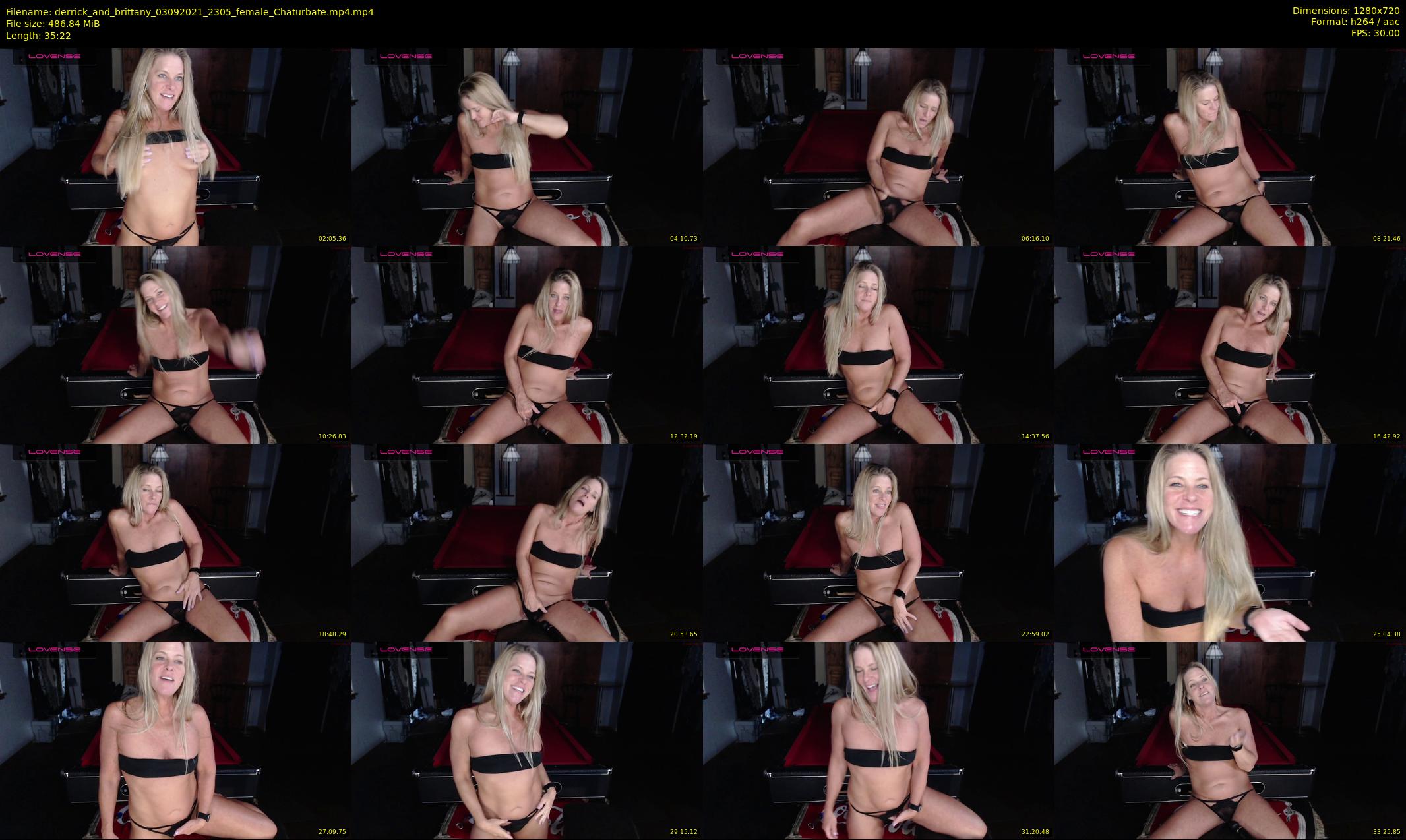 derrick_and_brittany — 36 minute Chaturbate couple cam show recording, 720p, Sep 3, 2021