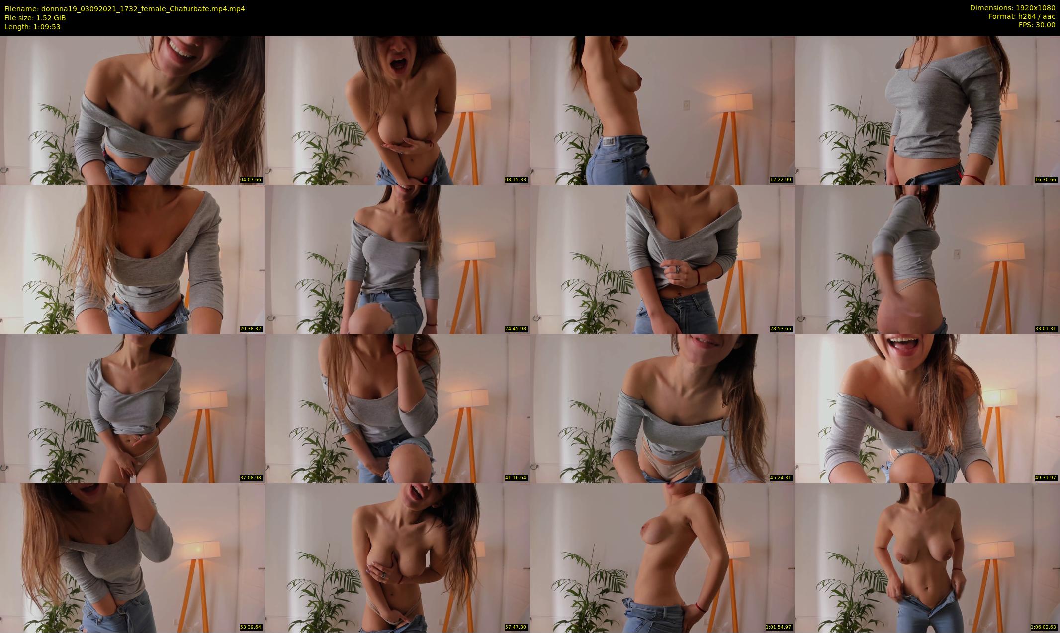 donnna19 — 70 minute Chaturbate female cam show recording, 1080p, Sep 3, 2021