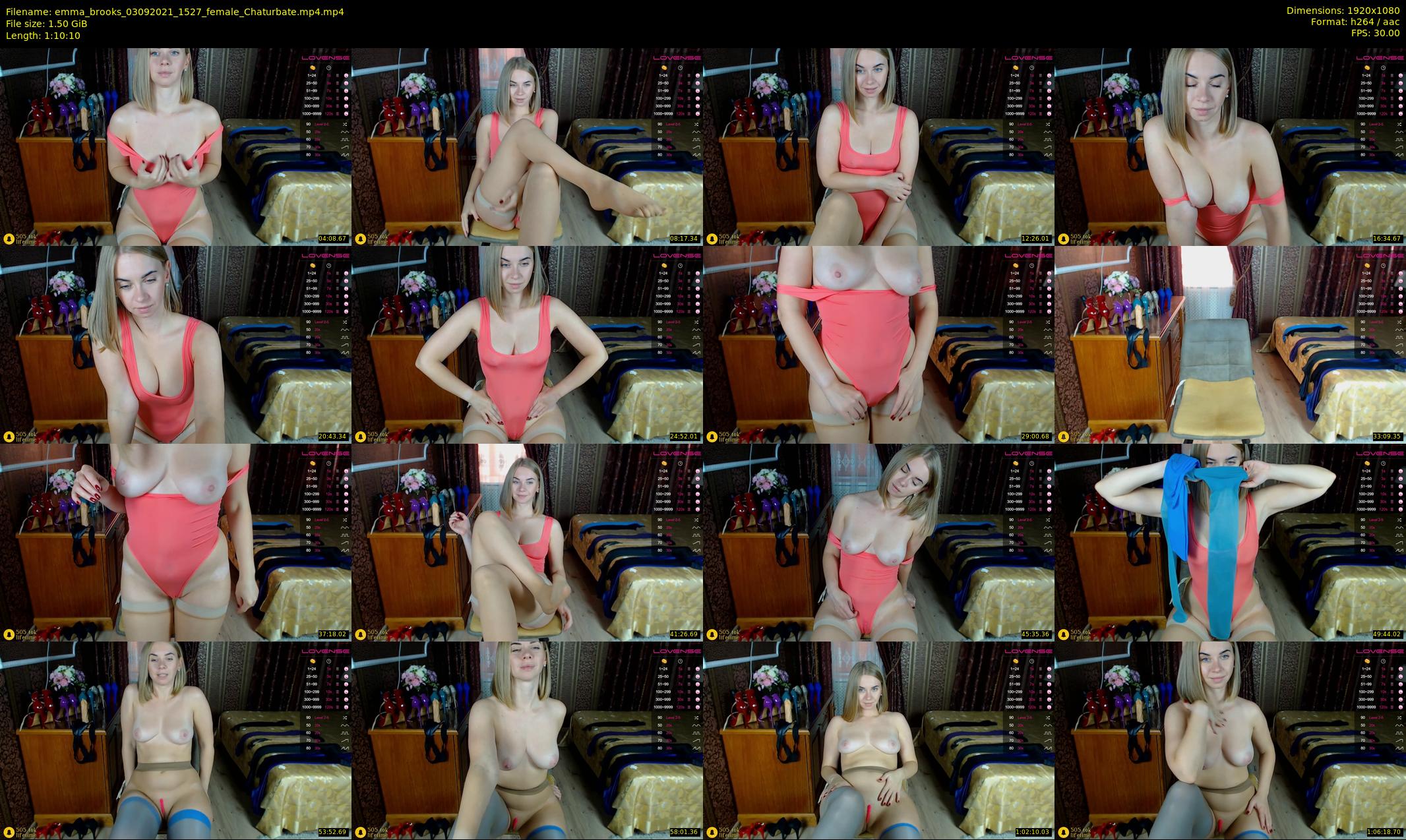 emma_brooks — 71 minute Chaturbate female cam show recording, 1080p, Sep 3, 2021