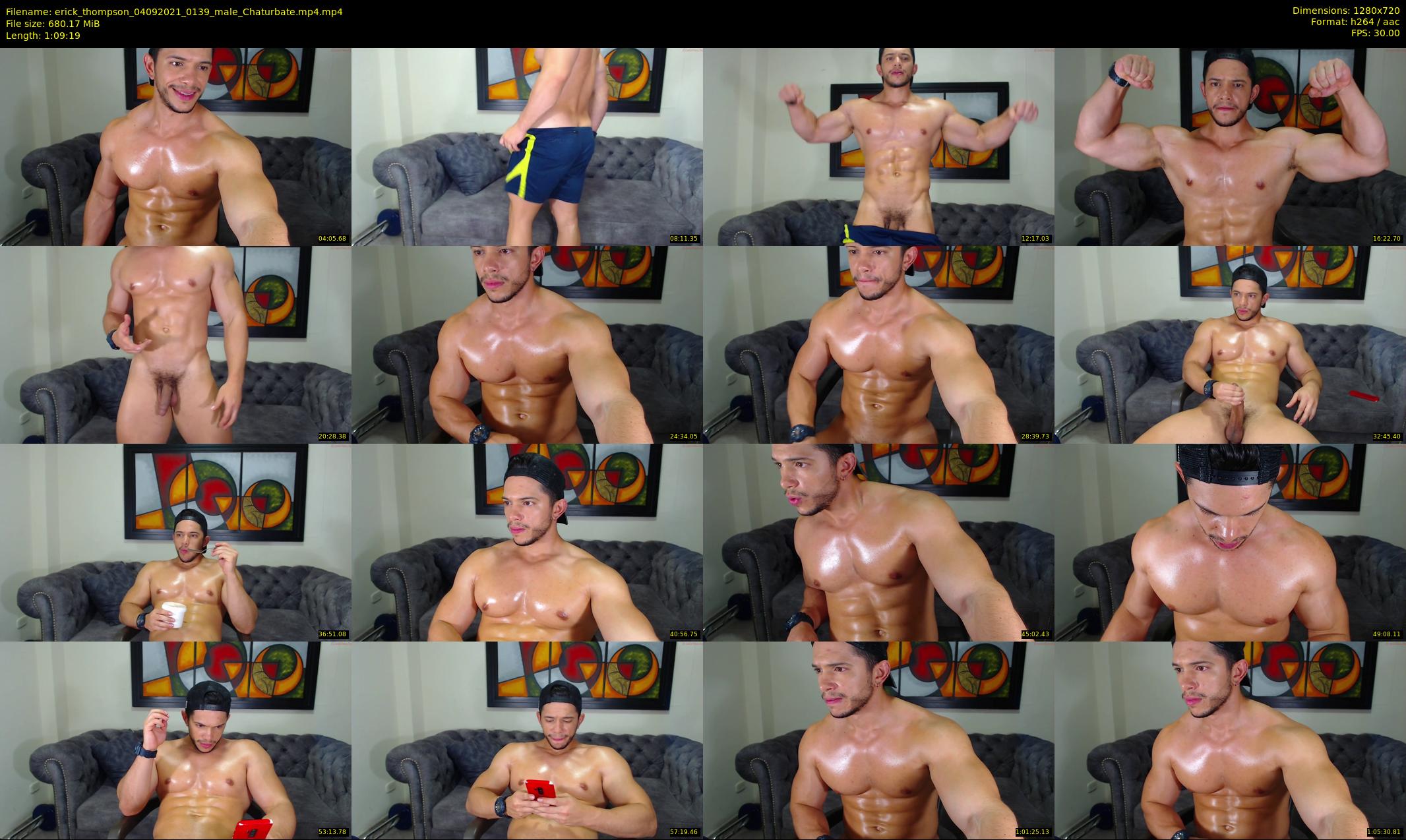 erick_thompson — 70 minute Chaturbate male cam show recording, 720p, Sep 4, 2021