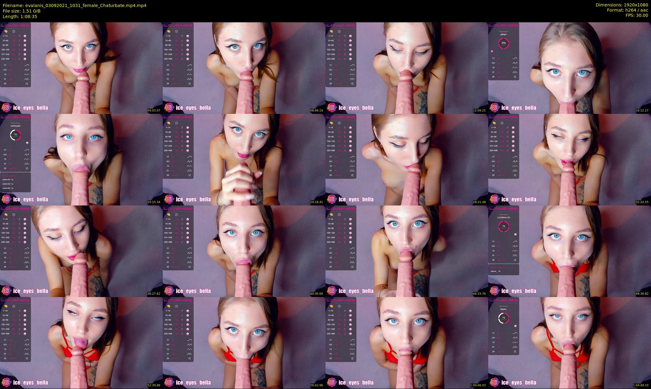 evalanis — 69 minute Chaturbate couple cam show recording, 1080p, Sep 3, 2021
