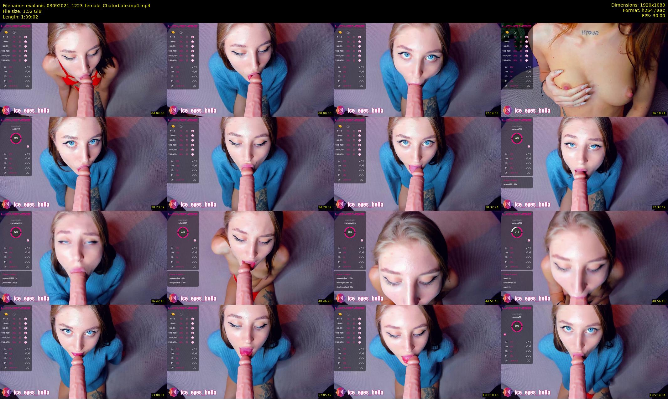 evalanis — 70 minute Chaturbate couple cam show recording, 1080p, Sep 3, 2021