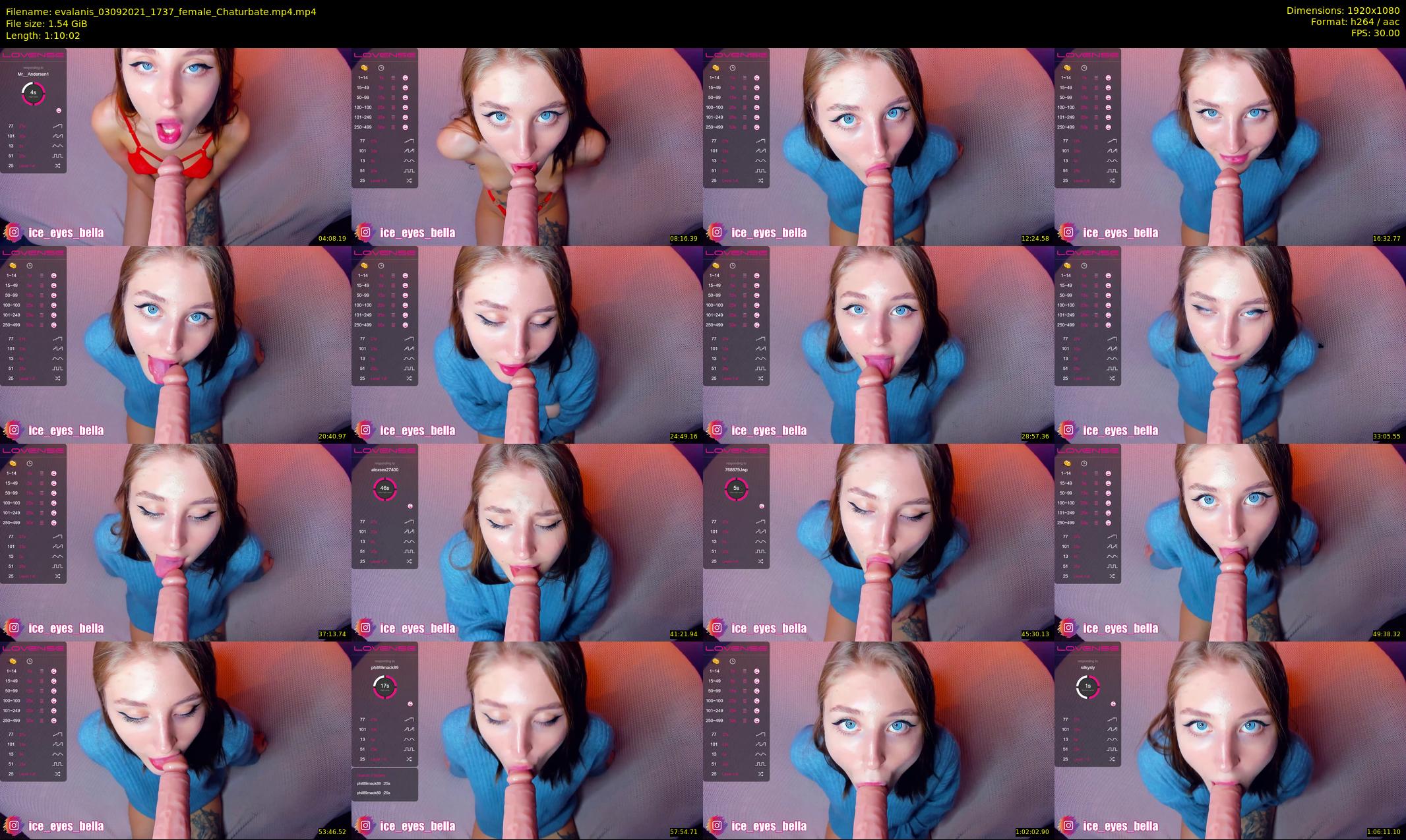 evalanis — 71 minute Chaturbate couple cam show recording, 1080p, Sep 3, 2021