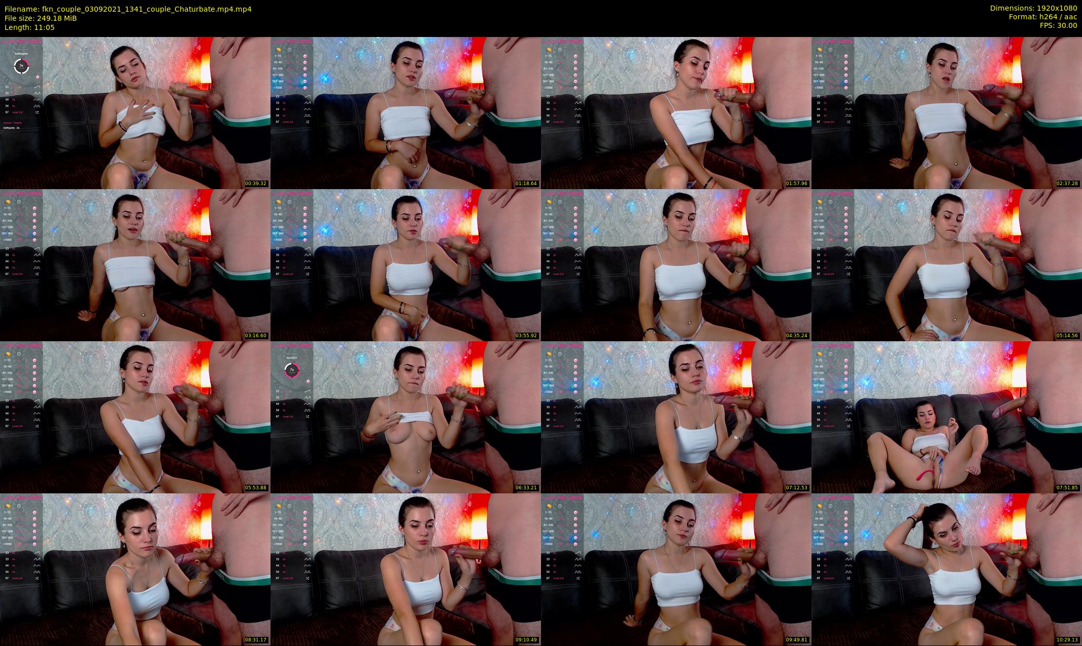 fkn_couple — 12 minute Chaturbate couple cam show recording, 1080p, Sep 3, 2021