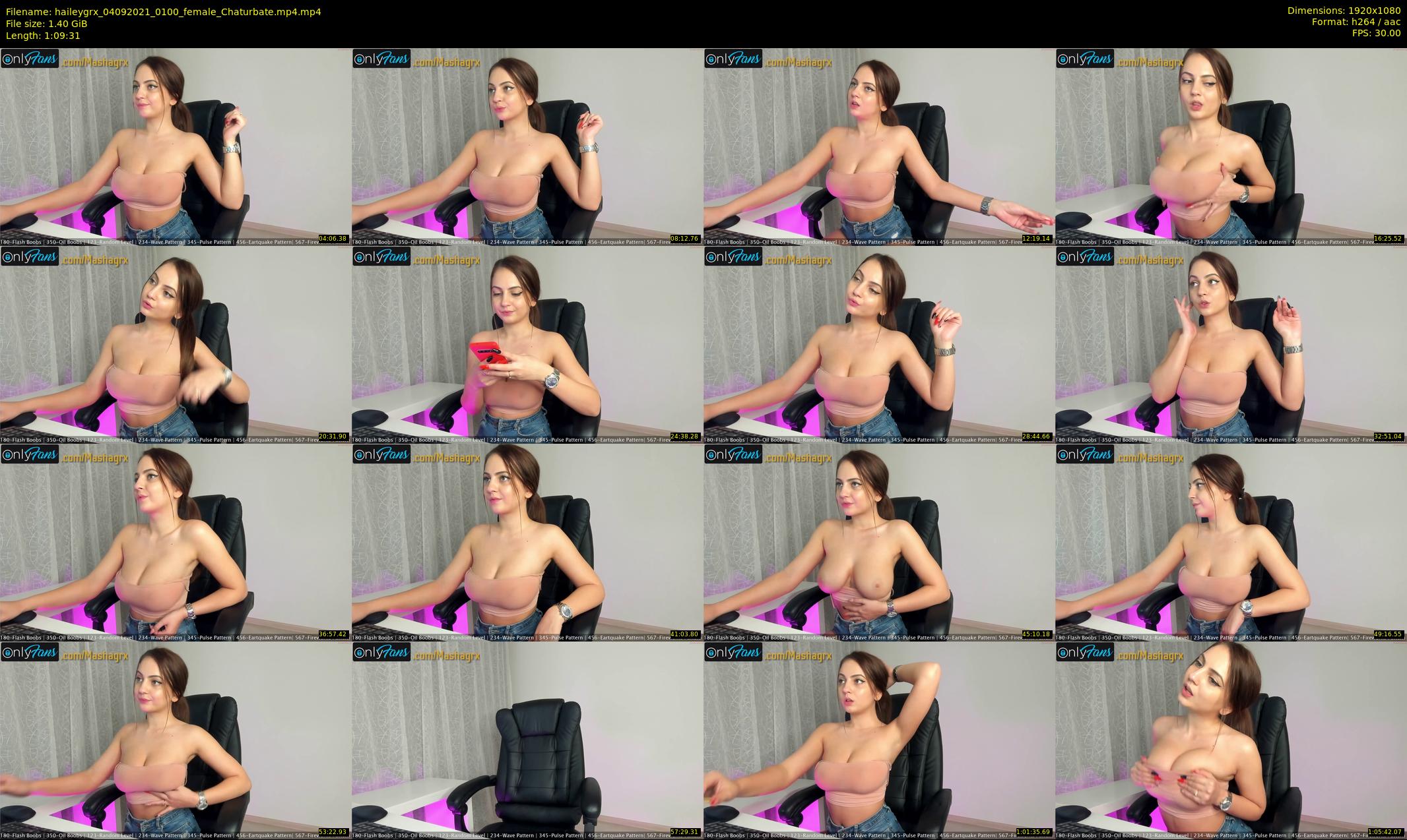 haileygrx — 70 minute Chaturbate female cam show recording, 1080p, Sep 4, 2021