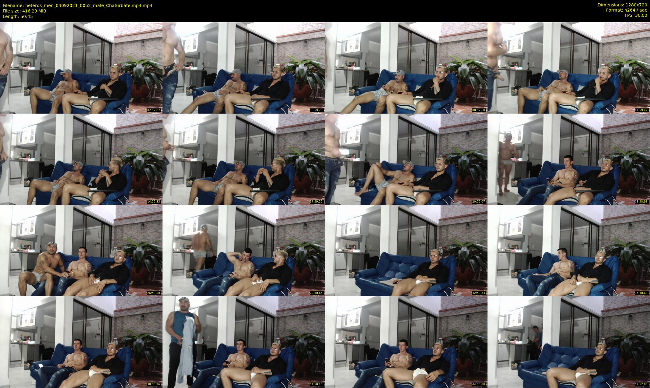 heteros_men — 51 minute Chaturbate male cam show recording, 720p, Sep 4, 2021