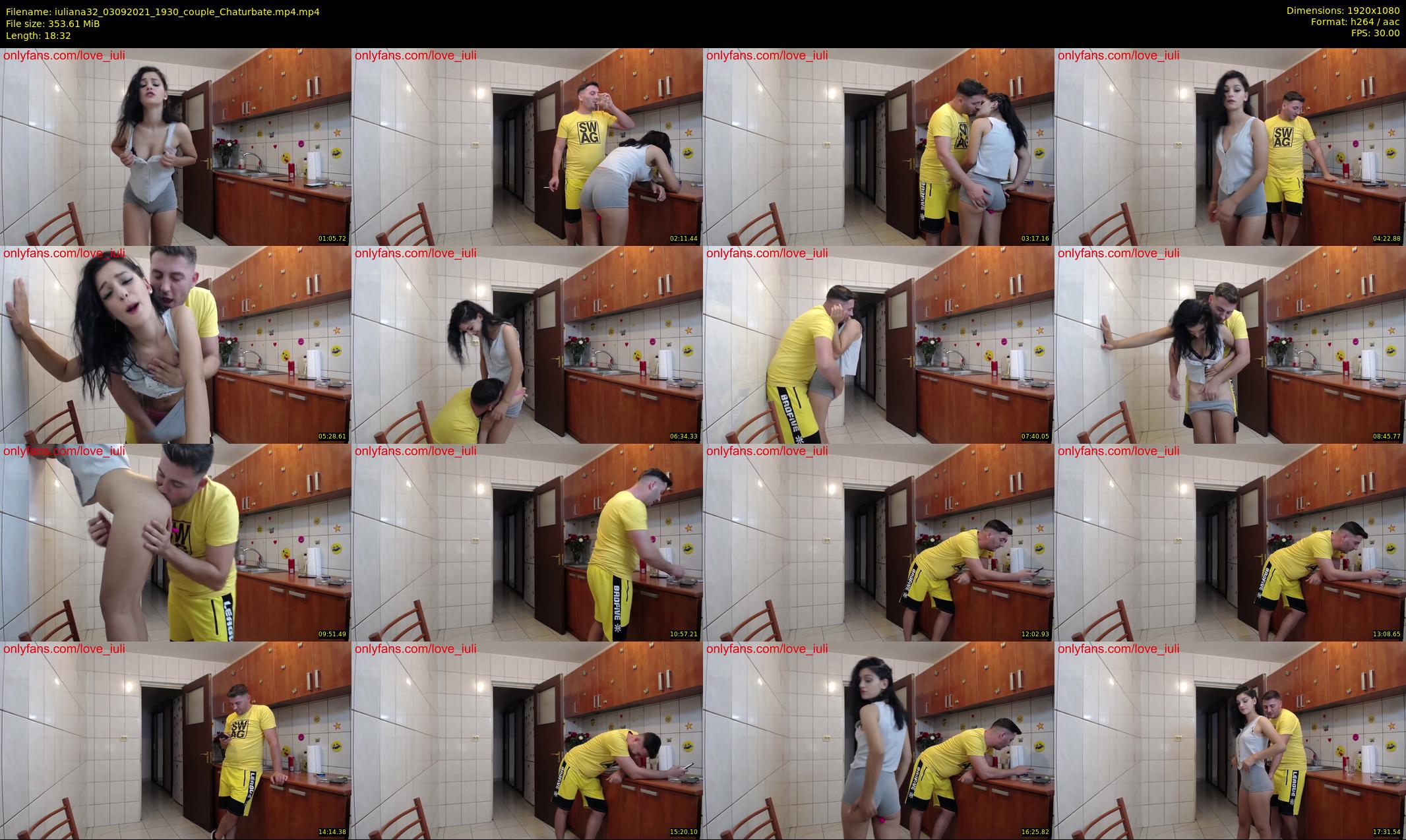 iuliana32 — 19 minute Chaturbate couple cam show recording, 1080p, Sep 3, 2021