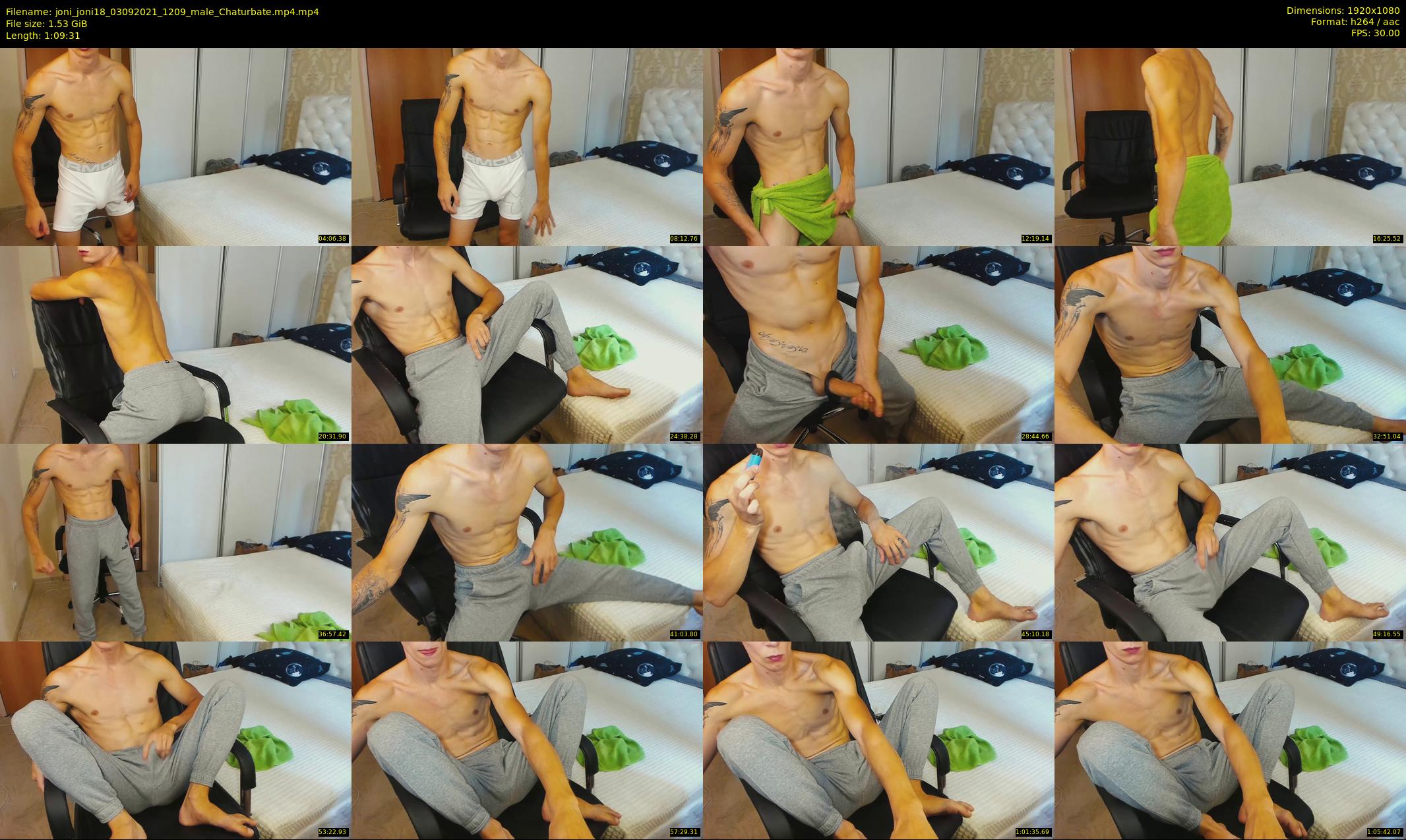 joni_joni18 — 70 minute Chaturbate male cam show recording, 1080p, Sep 3, 2021