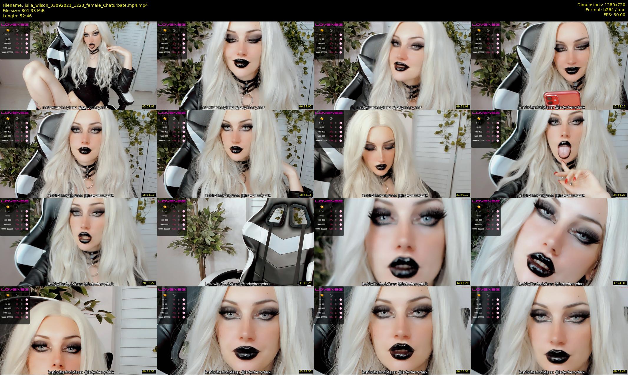 julia_wilson — 53 minute Chaturbate female cam show recording, 720p, Sep 3, 2021