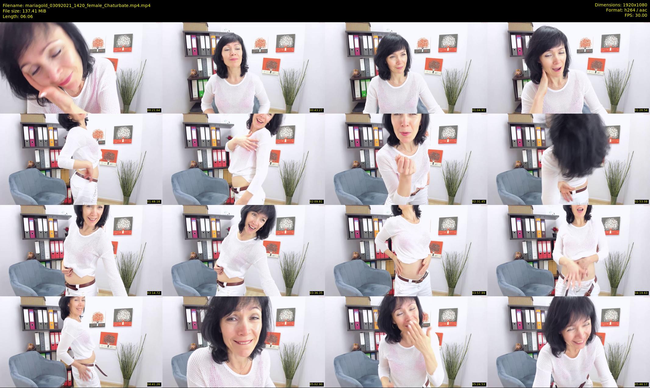 mariagold — 7 minute Chaturbate female cam show recording, 1080p, Sep 3, 2021