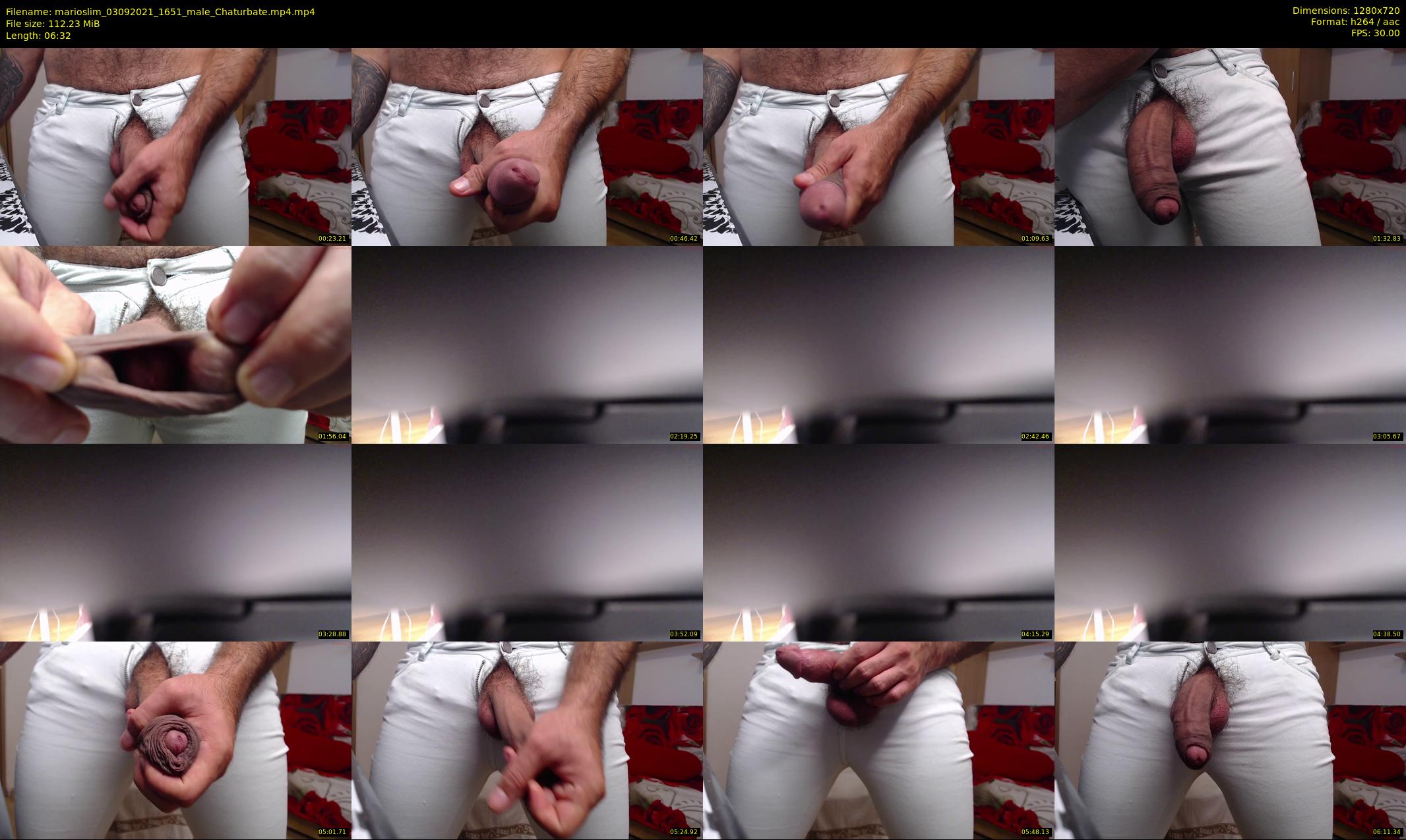 marioslim — 7 minute Chaturbate male cam show recording, 720p, Sep 3, 2021