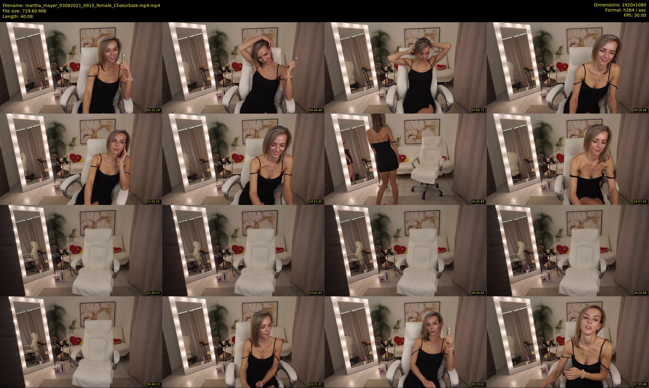 martha_mayer — 41 minute Chaturbate female cam show recording, 1080p, Sep 3, 2021