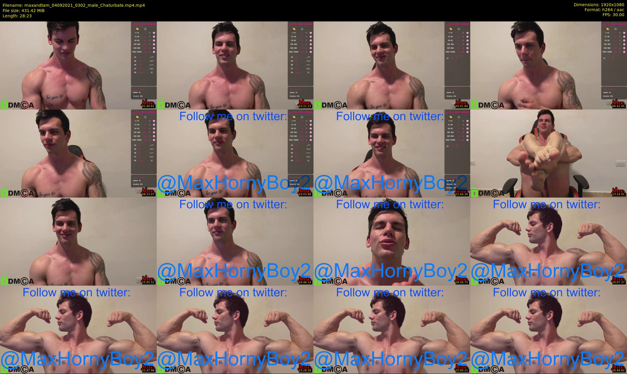 maxandtam — 29 minute Chaturbate couple cam show recording, 1080p, Sep 4, 2021