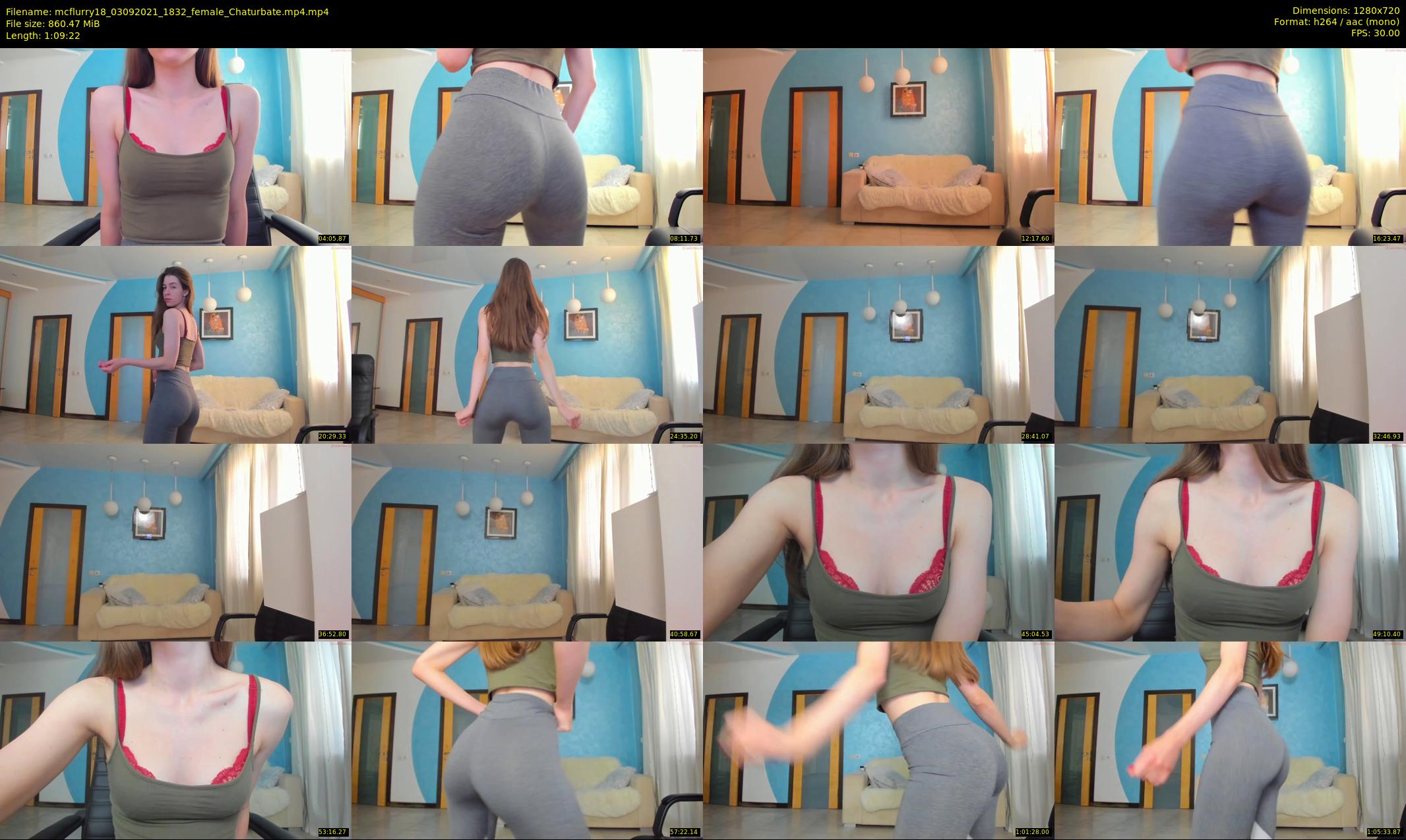 mcflurry18 — 70 minute Chaturbate female cam show recording, 720p, Sep 3, 2021