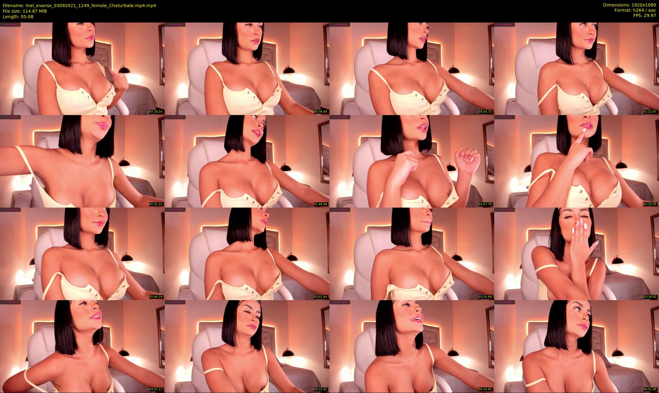 mel_evansx — 6 minute Chaturbate female cam show recording, 1080p, Sep 3, 2021