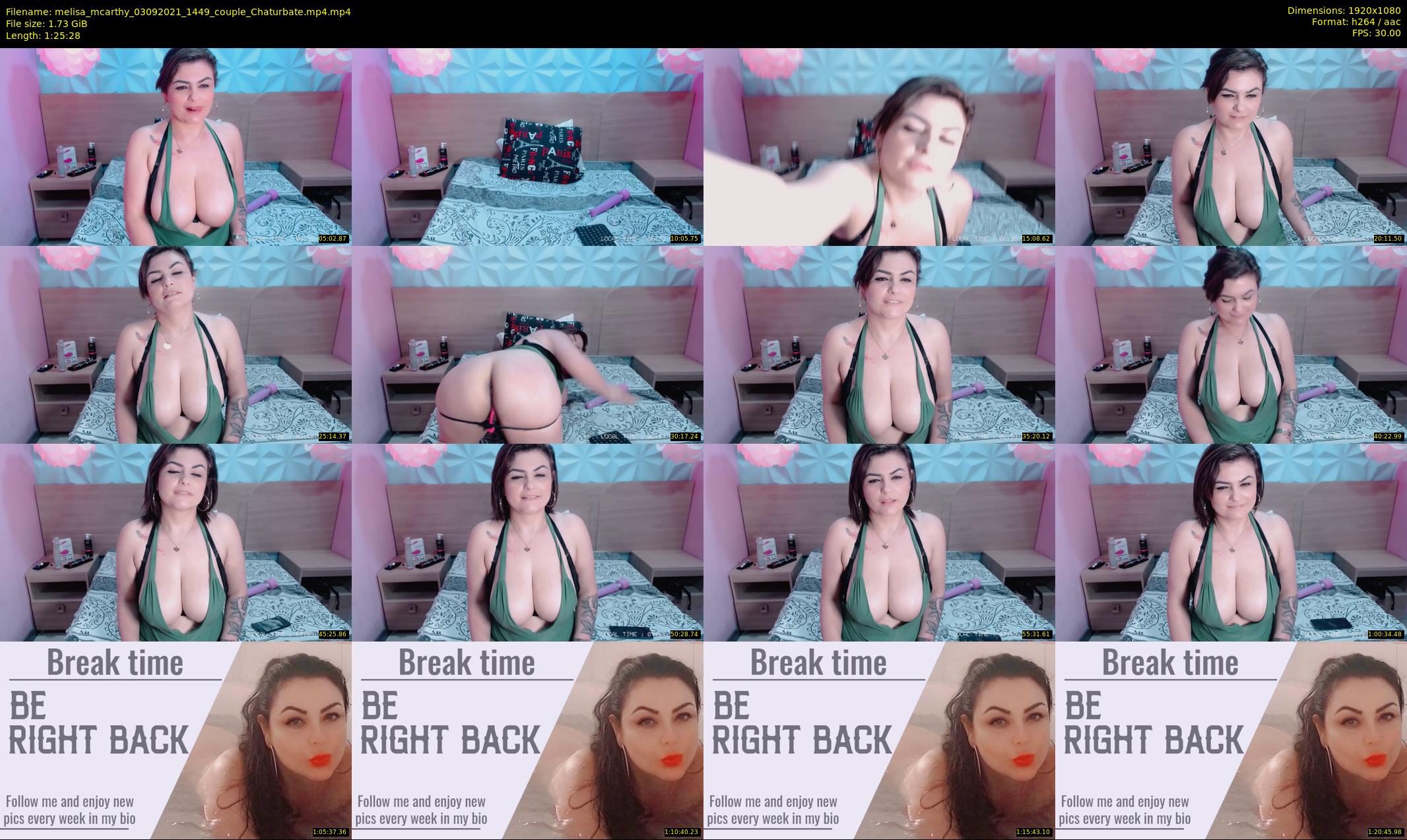 melisa_mcarthy — 86 minute Chaturbate couple cam show recording, 1080p, Sep 3, 2021