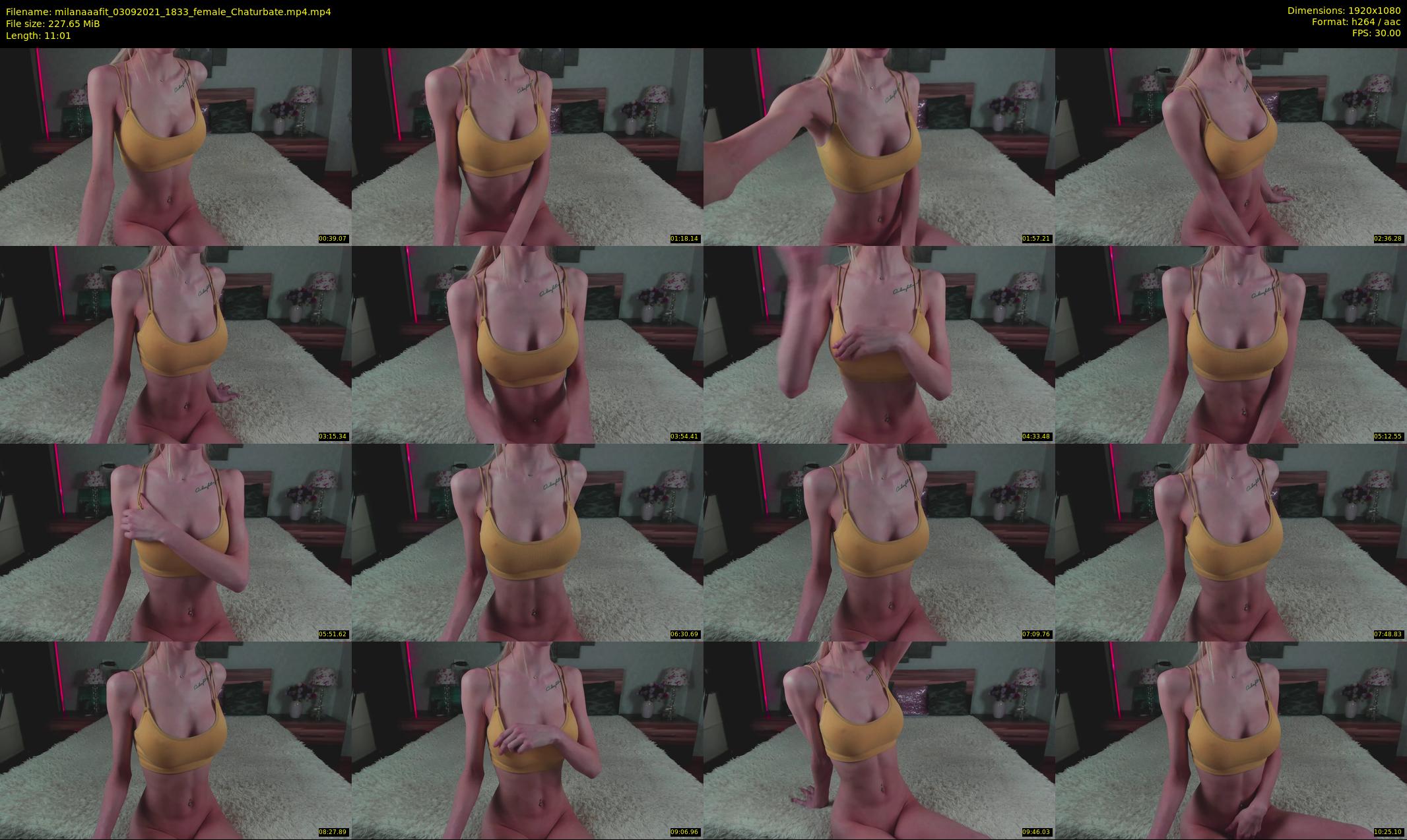 milanaaafit — 12 minute Chaturbate couple cam show recording, 1080p, Sep 3, 2021