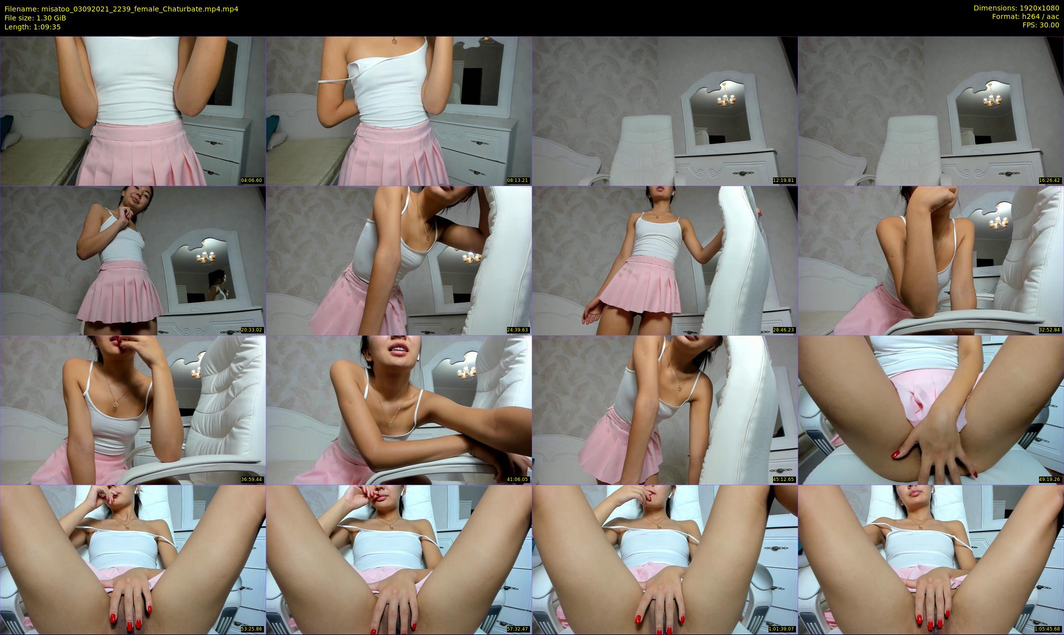 misatoo — 70 minute Chaturbate female cam show recording, 1080p, Sep 3, 2021