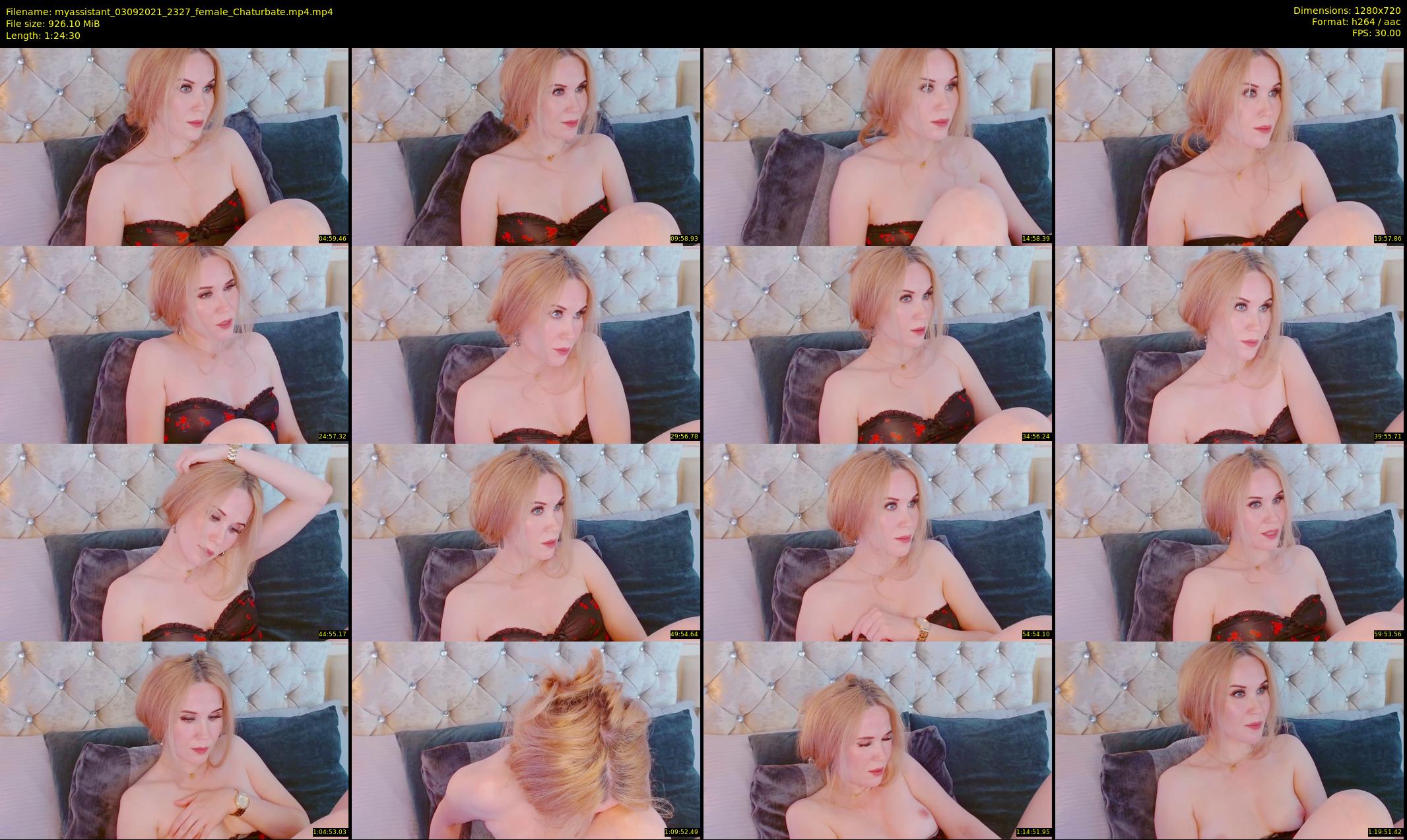 myassistant — 85 minute Chaturbate female cam show recording, 720p, Sep 3, 2021