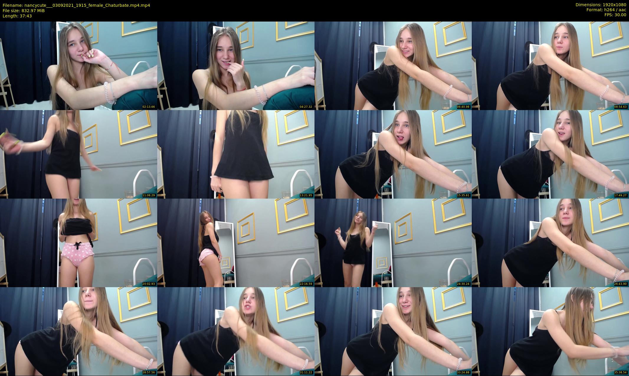 nancycute__ — 38 minute Chaturbate female cam show recording, 1080p, Sep 3, 2021
