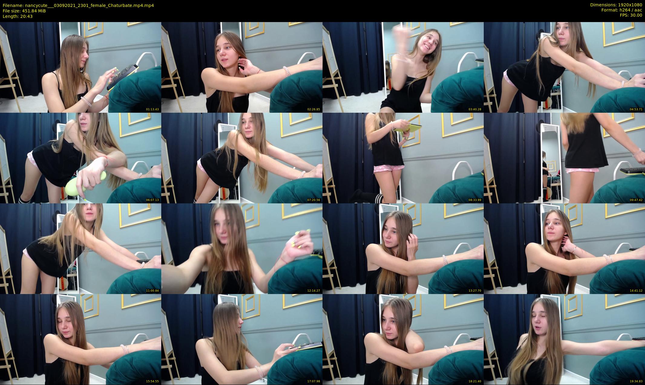nancycute__ — 21 minute Chaturbate female cam show recording, 1080p, Sep 3, 2021
