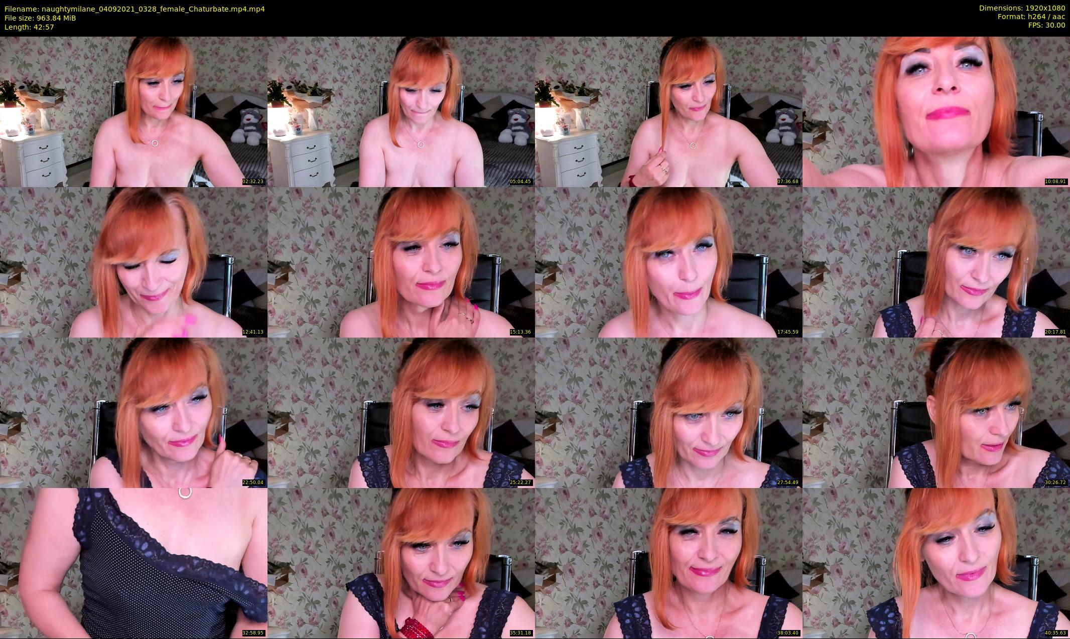 naughtymilane — 43 minute Chaturbate female cam show recording, 1080p, Sep 4, 2021