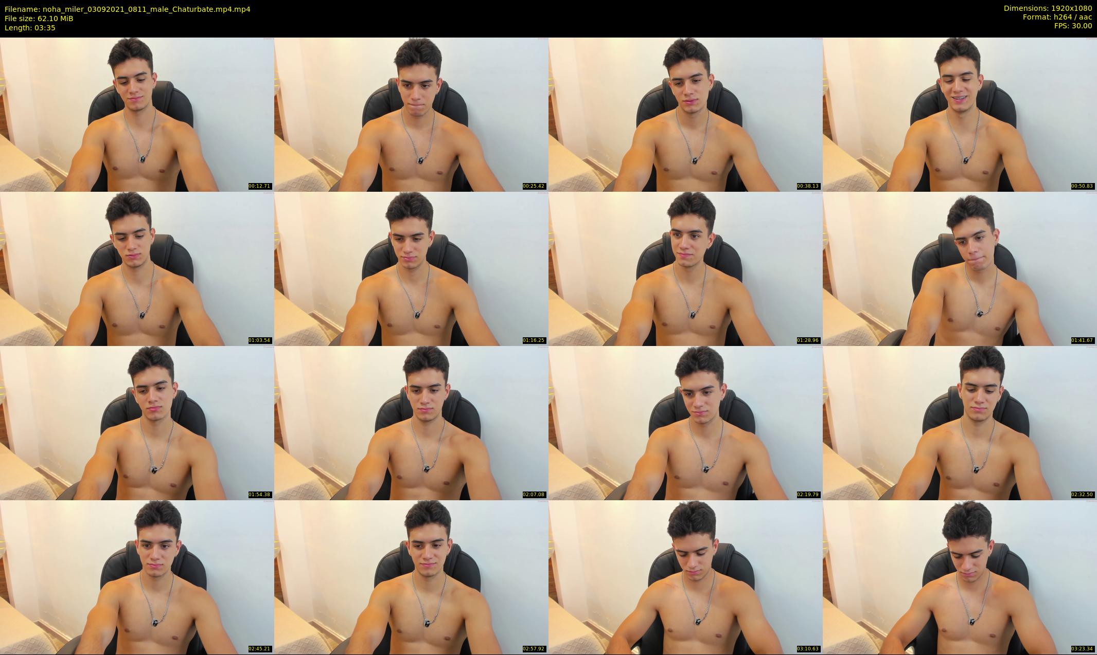 noha_miler — 4 minute Chaturbate male cam show recording, 1080p, Sep 3, 2021