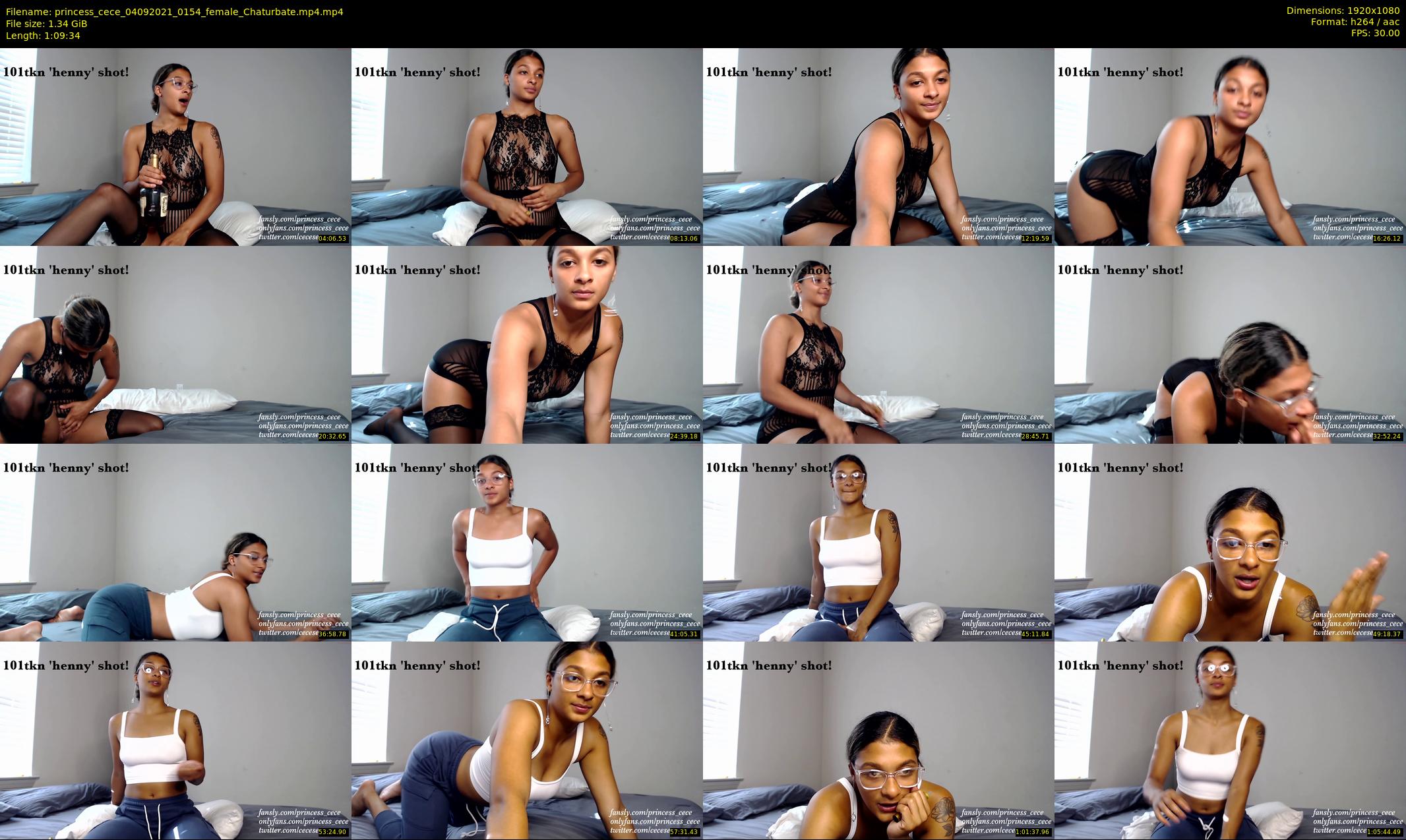 princess_cece — 70 minute Chaturbate female cam show recording, 1080p, Sep 4, 2021