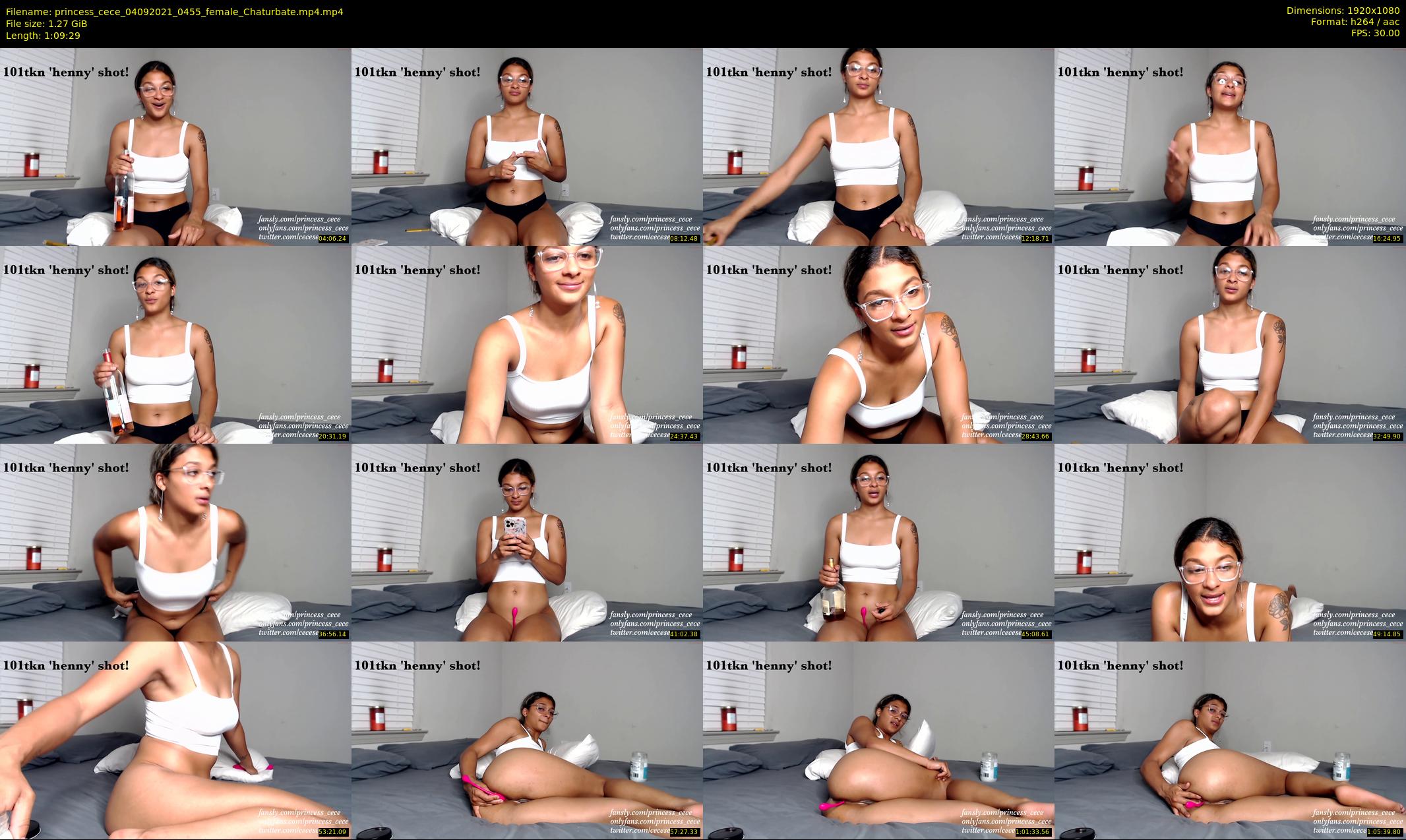 princess_cece — 70 minute Chaturbate female cam show recording, 1080p, Sep 4, 2021
