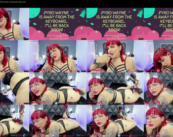 pyrowayne — 74 minute Chaturbate female cam show recording, 1080p, Sep 4, 2021
