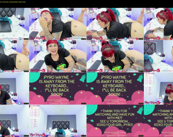 pyrowayne — 44 minute Chaturbate female cam show recording, 1080p, Sep 4, 2021