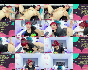 pyrowayne — 64 minute Chaturbate female cam show recording, 1080p, Sep 4, 2021