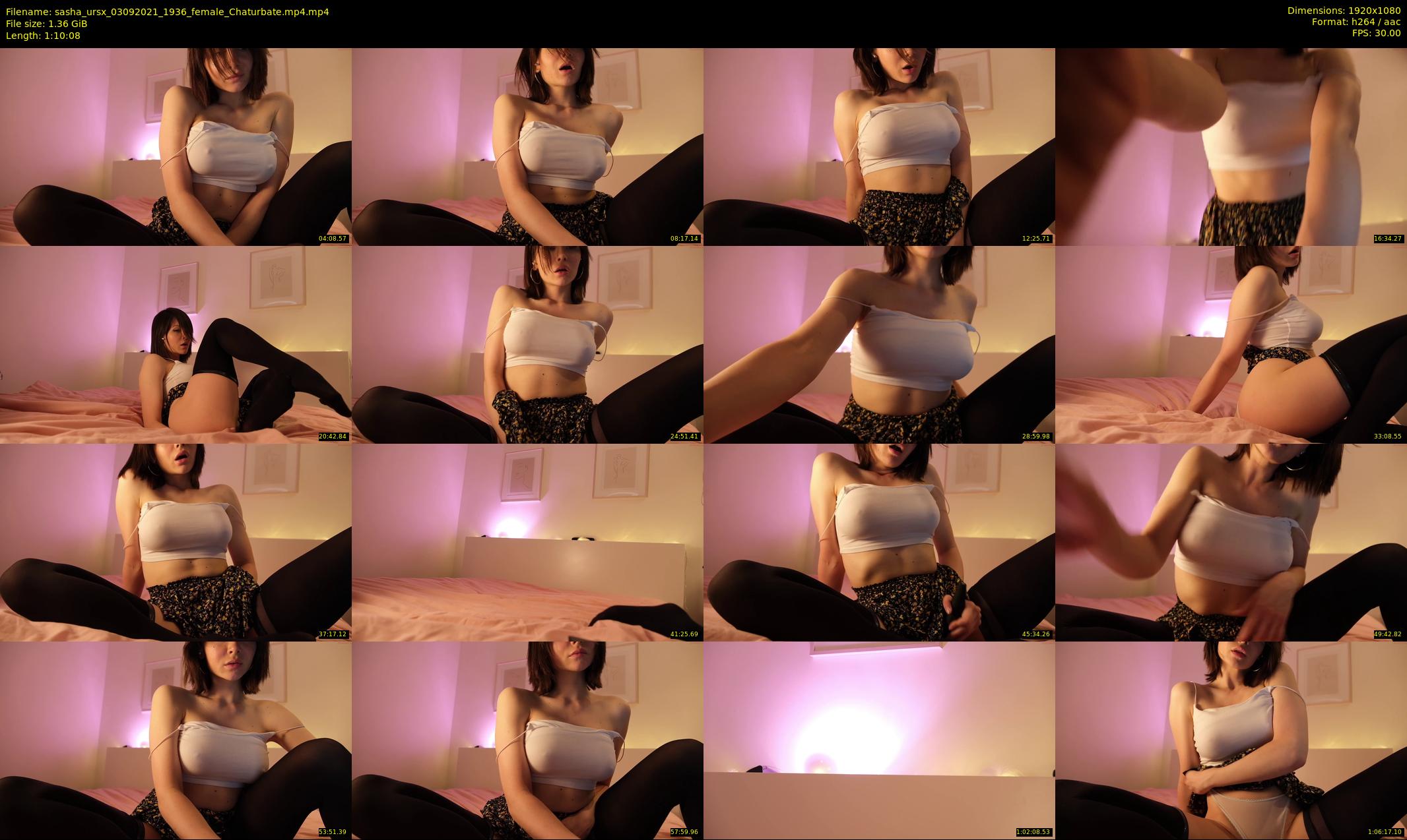sasha_ursx — 71 minute Chaturbate female cam show recording, 1080p, Sep 3, 2021
