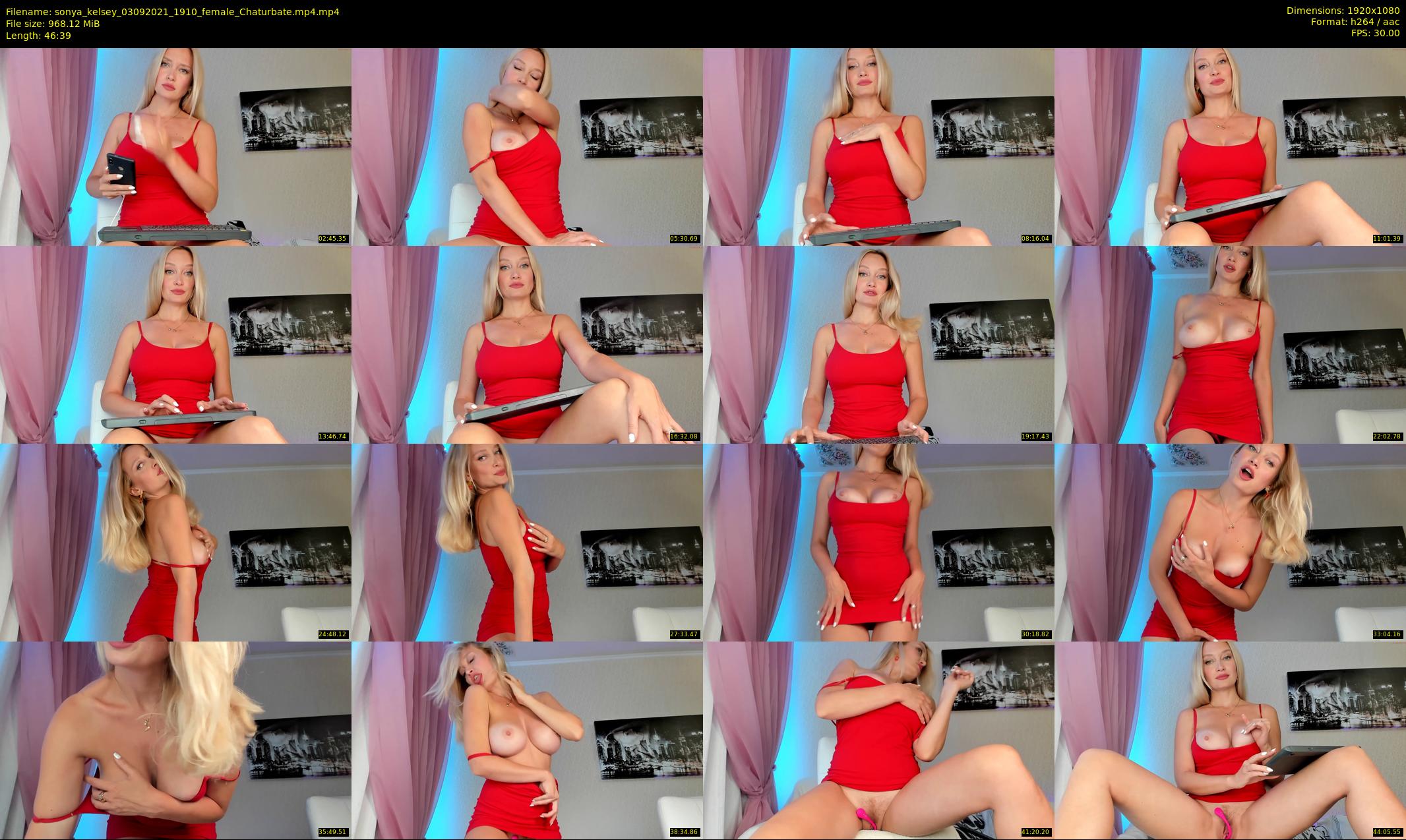 sonya_kelsey — 47 minute Chaturbate female cam show recording, 1080p, Sep 3, 2021