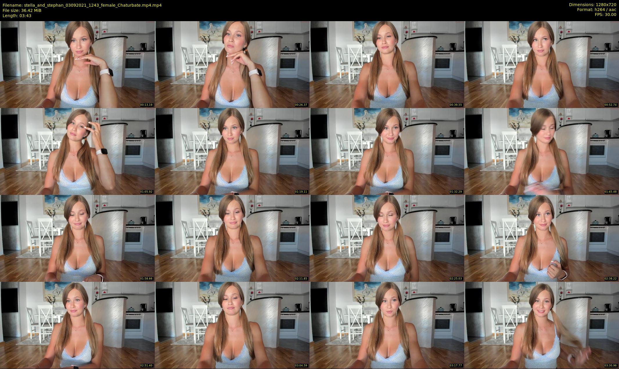 stella_and_stephan — 4 minute Chaturbate couple cam show recording, 720p, Sep 3, 2021