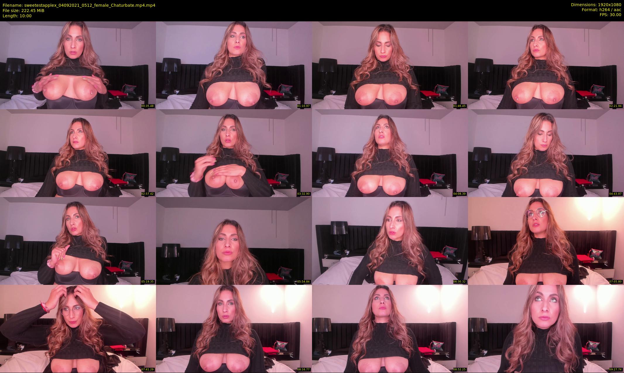 sweetestapplex — 10 minute Chaturbate female cam show recording, 1080p, Sep 4, 2021