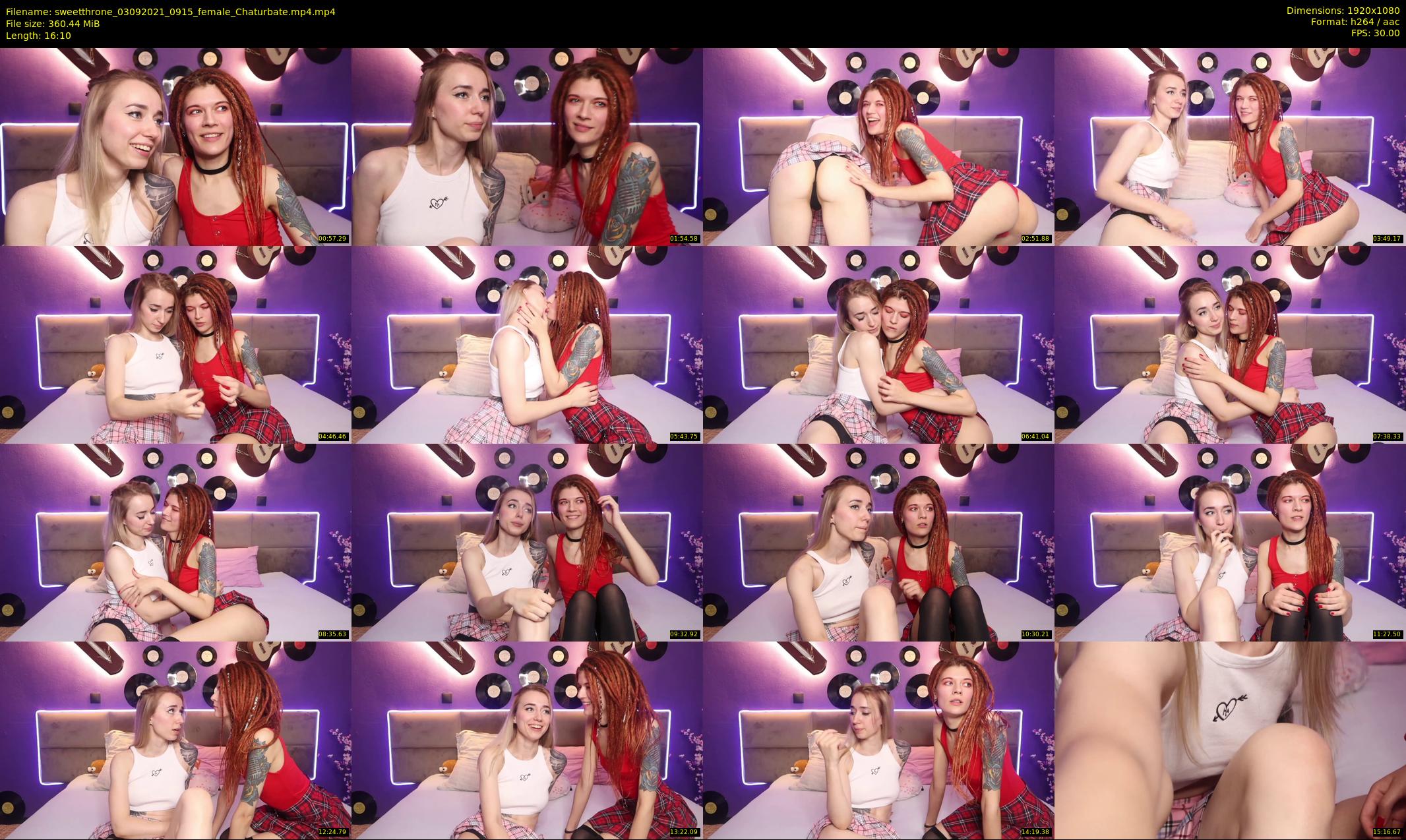 sweetthrone — 17 minute Chaturbate couple cam show recording, 1080p, Sep 3, 2021