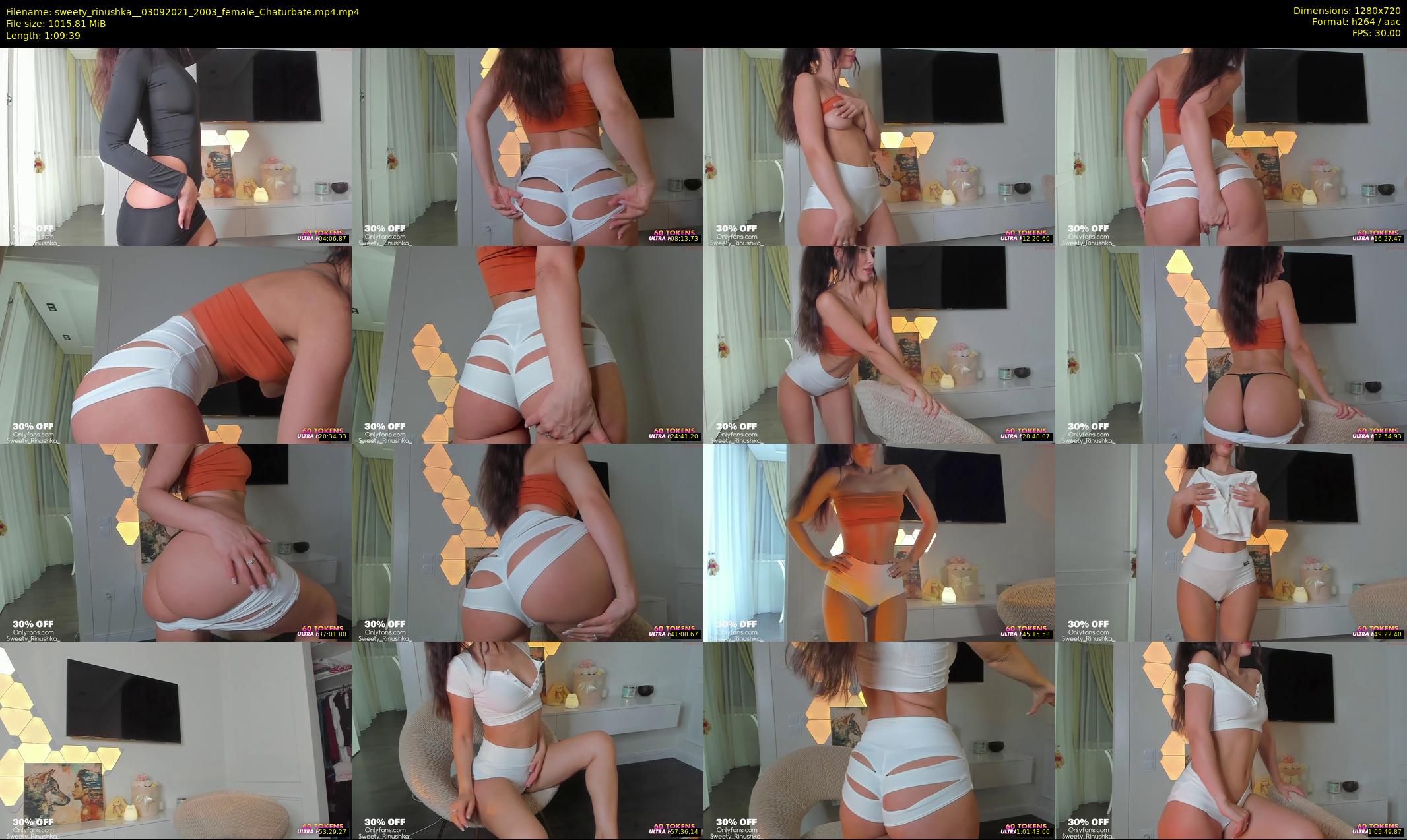 sweety_rinushka_ — 70 minute Chaturbate female cam show recording, 720p, Sep 3, 2021