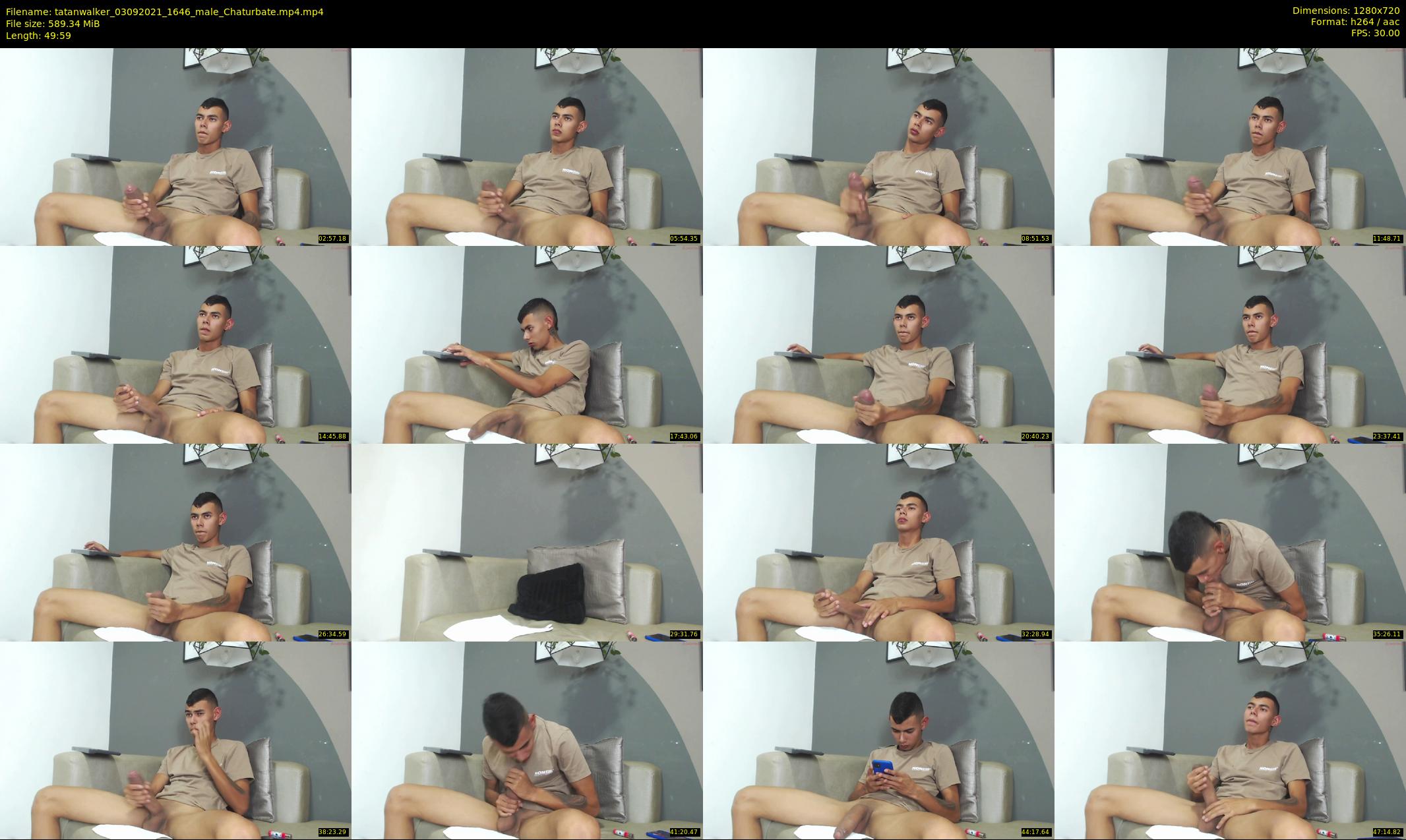 tatanwalker — 50 minute Chaturbate male cam show recording, 720p, Sep 3, 2021