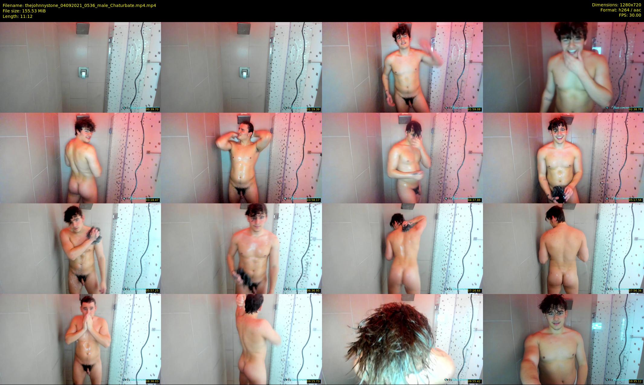 thejohnnystone — 12 minute Chaturbate male cam show recording, 720p, Sep 4, 2021