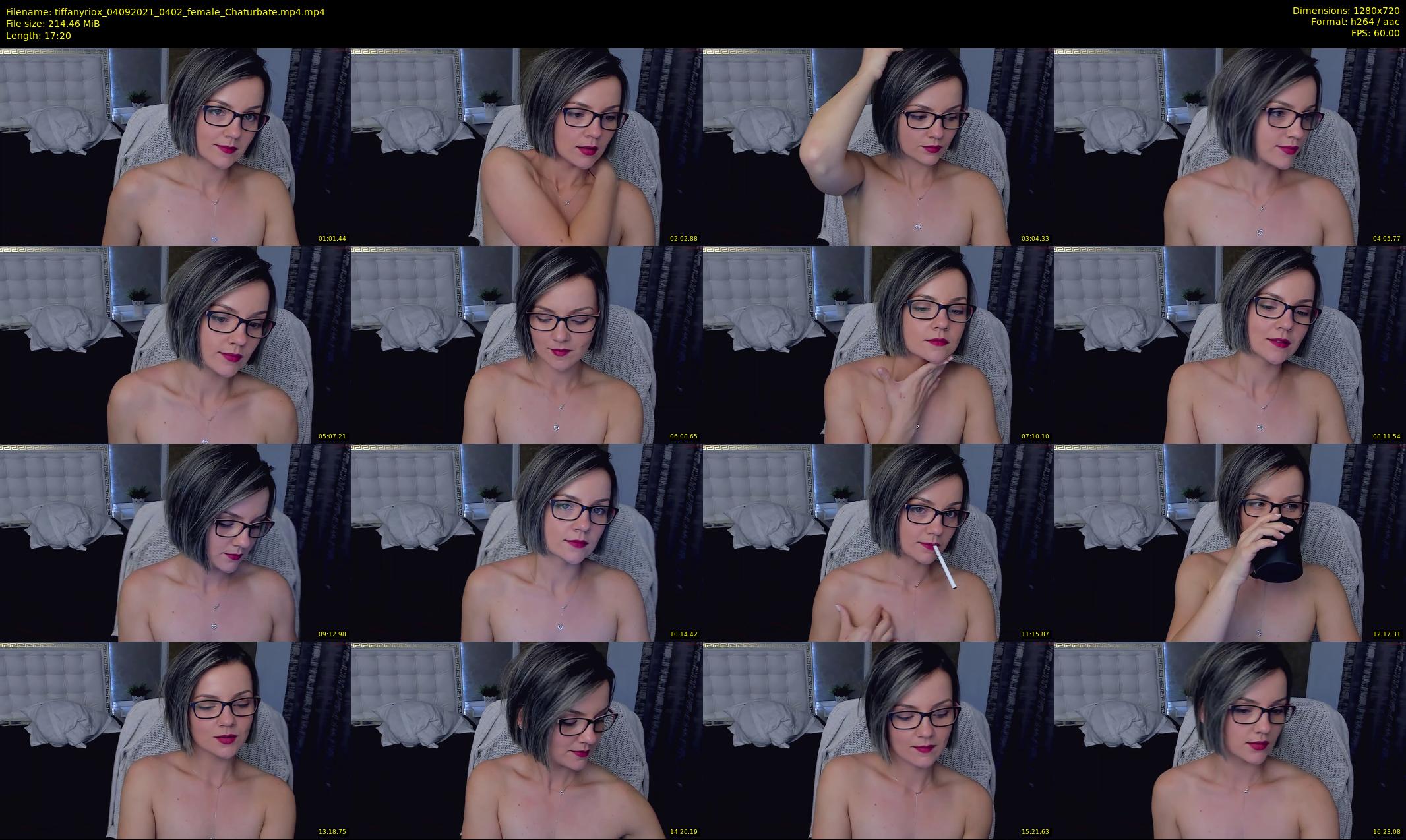 tiffanyriox — 18 minute Chaturbate female cam show recording, 720p, Sep 4, 2021