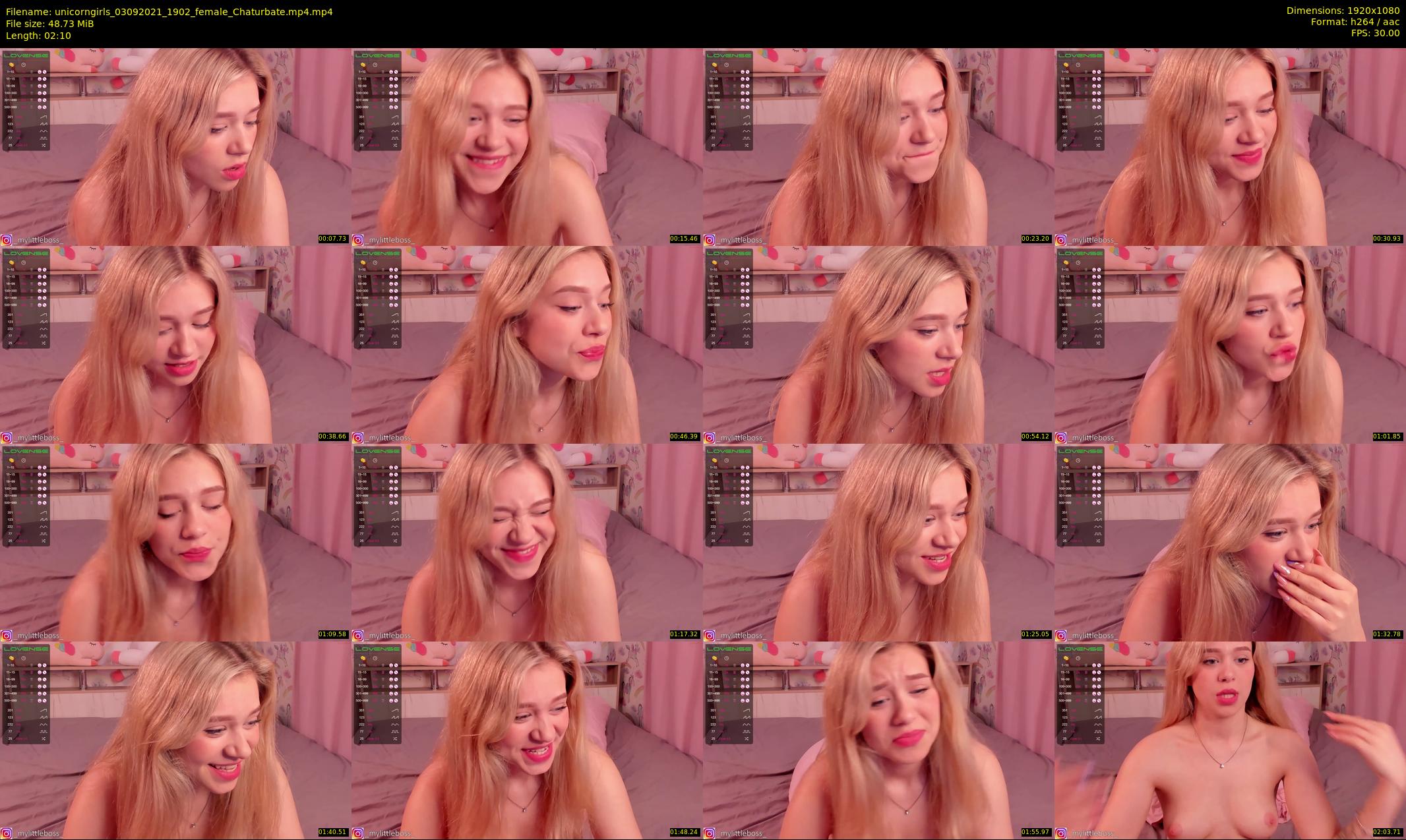 unicorngirls — 3 minute Chaturbate couple cam show recording, 1080p, Sep 3, 2021