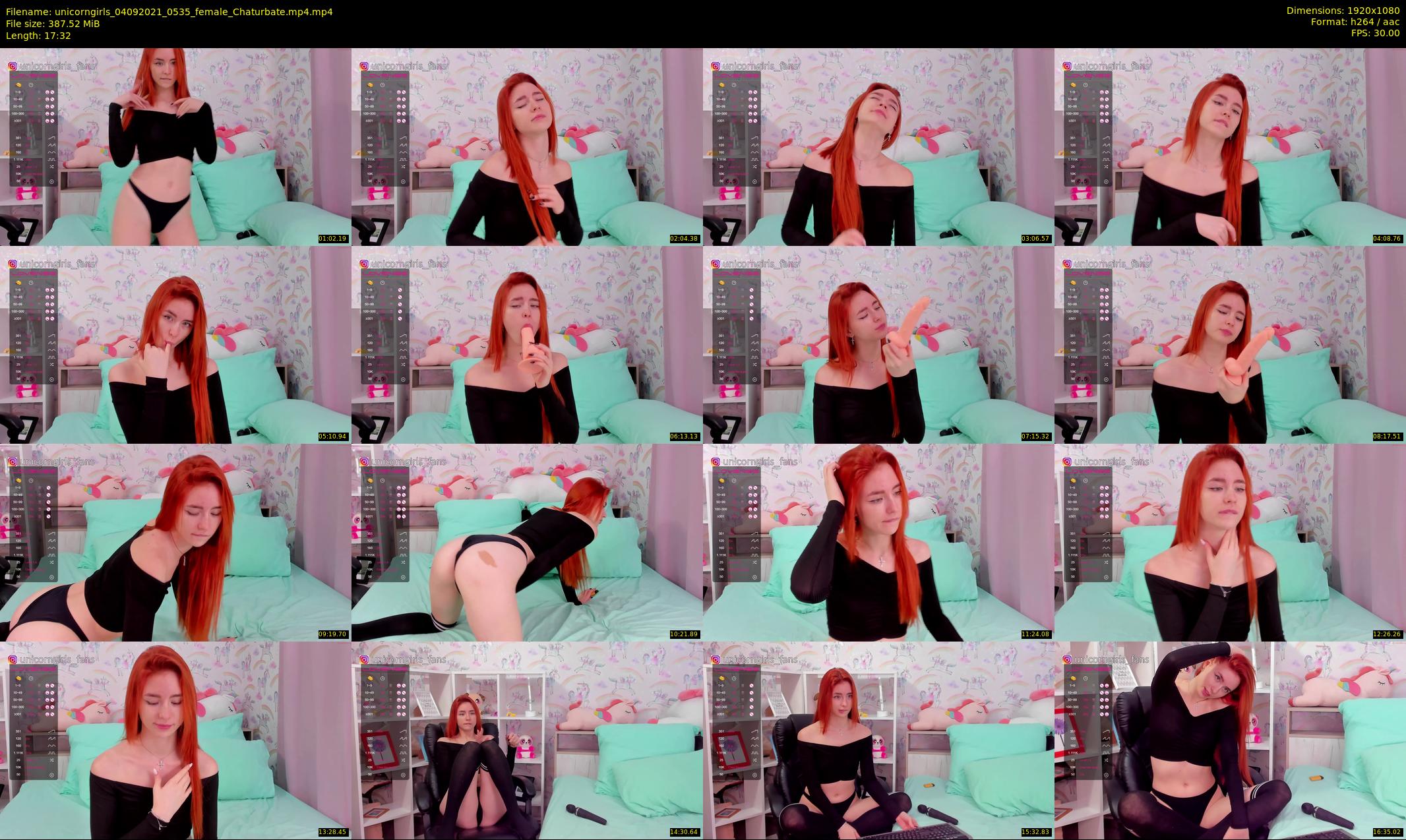 unicorngirls — 18 minute Chaturbate couple cam show recording, 1080p, Sep 4, 2021