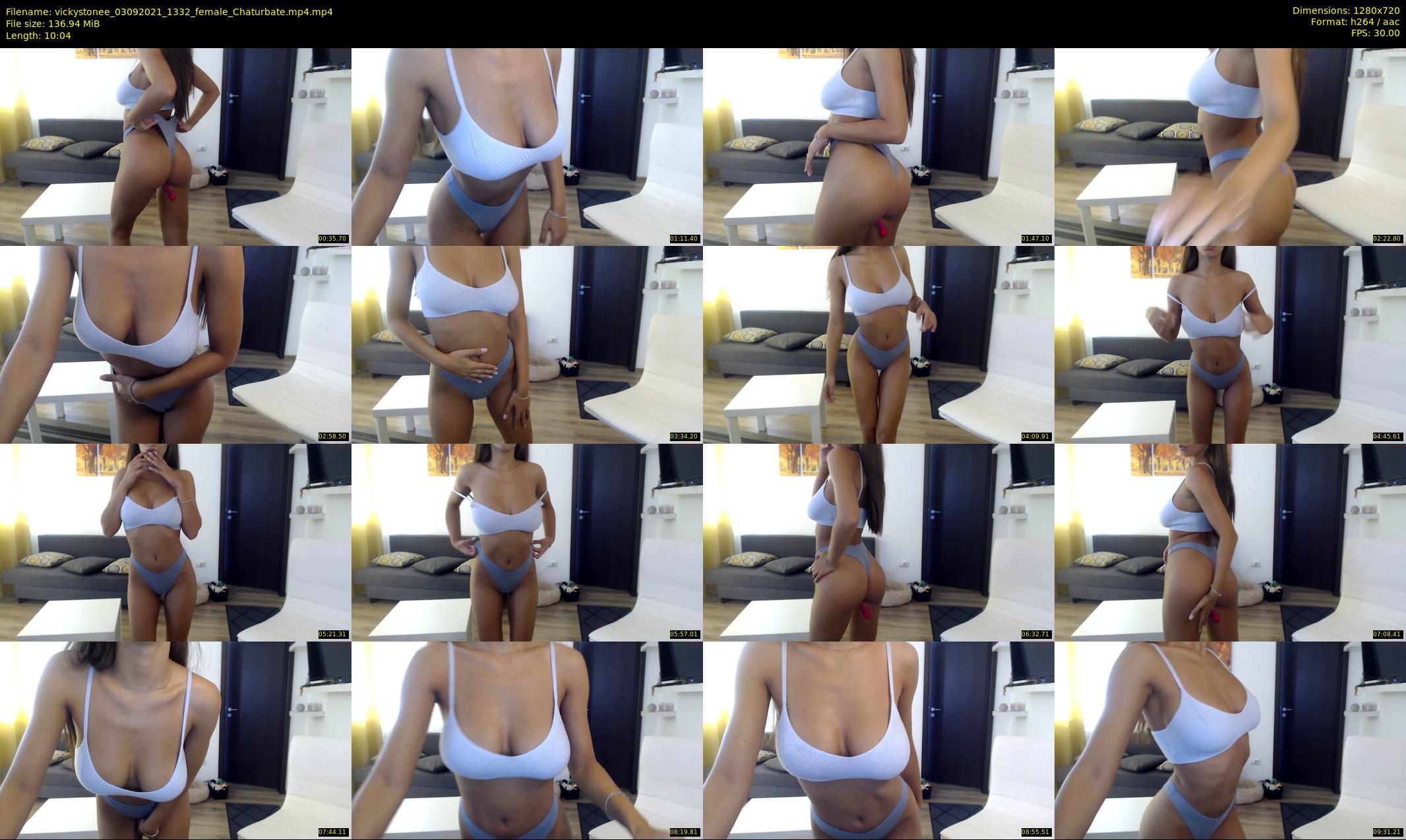 vickystonee — 11 minute Chaturbate female cam show recording, 720p, Sep 3, 2021
