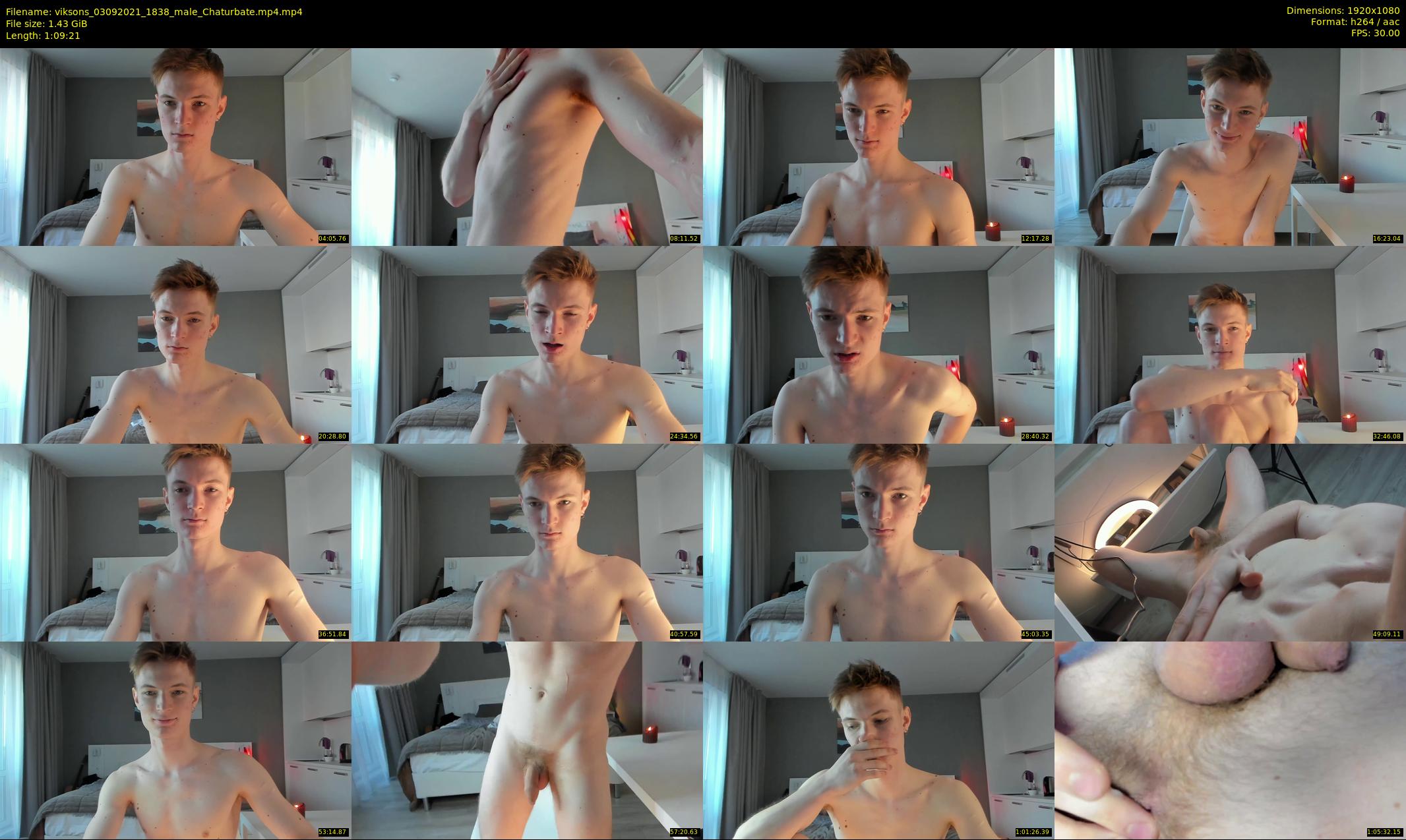 viksons — 70 minute Chaturbate male cam show recording, 1080p, Sep 3, 2021