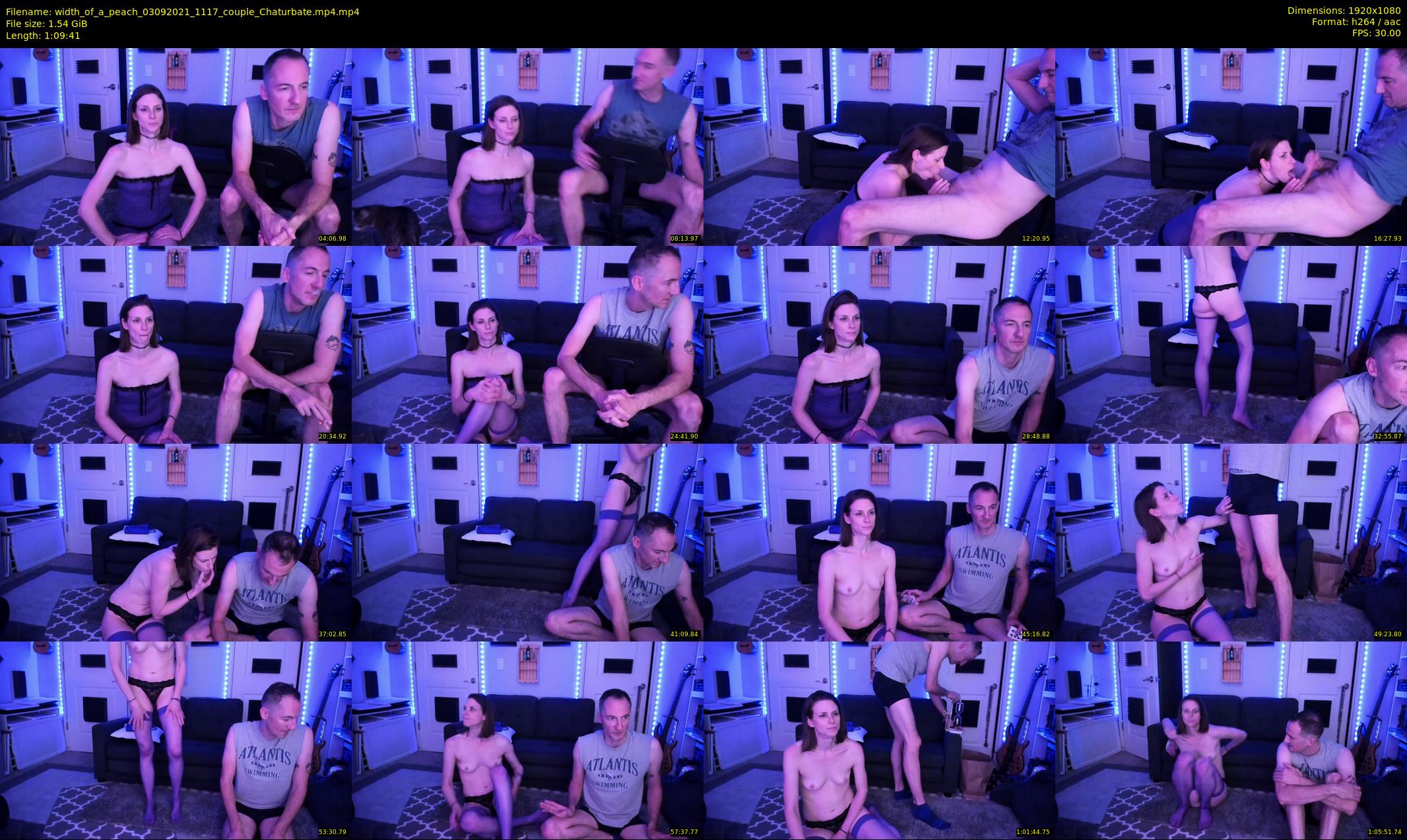 width_of_a_peach — 70 minute Chaturbate couple cam show recording, 1080p, Sep 3, 2021