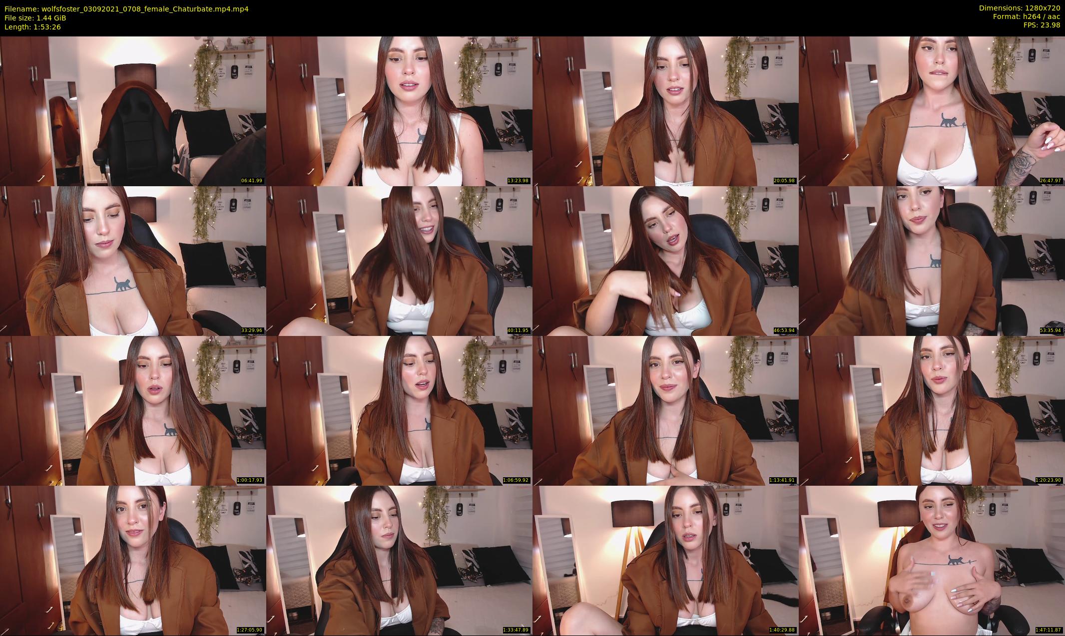 wolfsfoster — 114 minute Chaturbate couple cam show recording, 720p, Sep 3, 2021