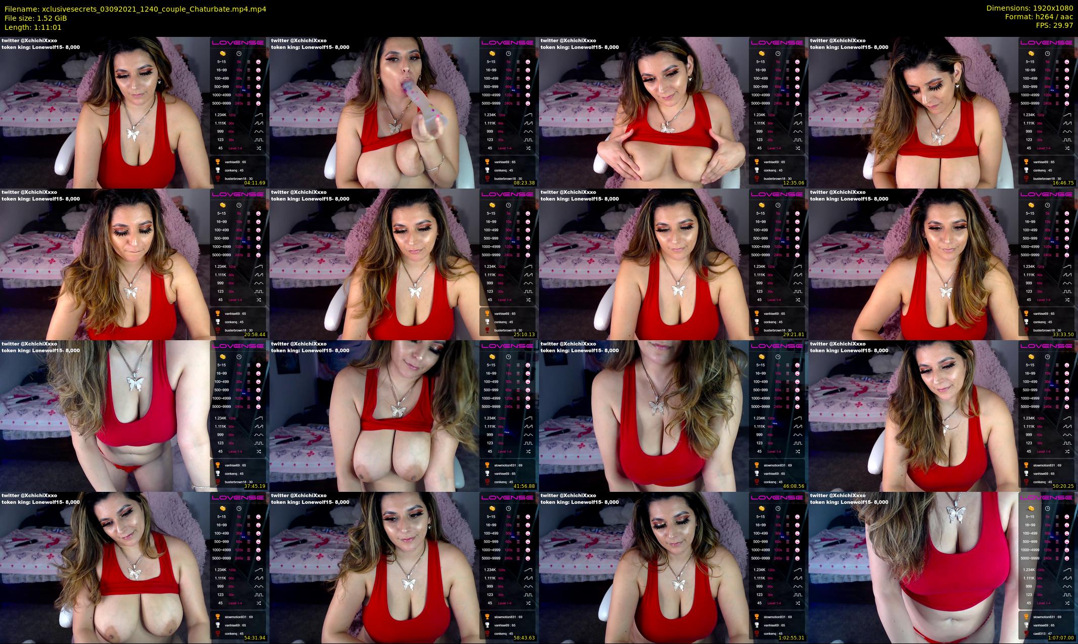 xclusivesecrets — 72 minute Chaturbate female cam show recording, 1080p, Sep 3, 2021