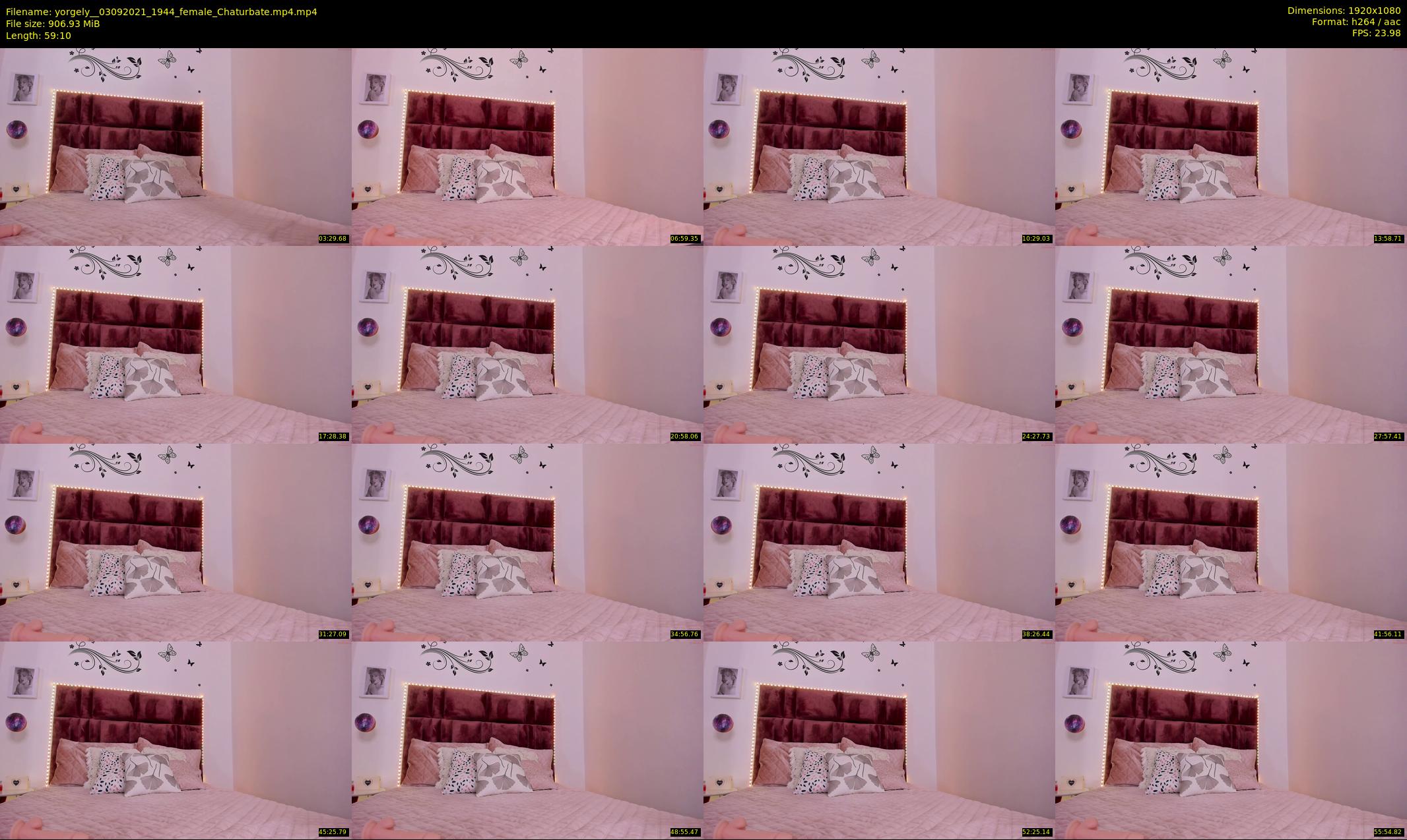 yorgely_ — 60 minute Chaturbate female cam show recording, 1080p, Sep 3, 2021